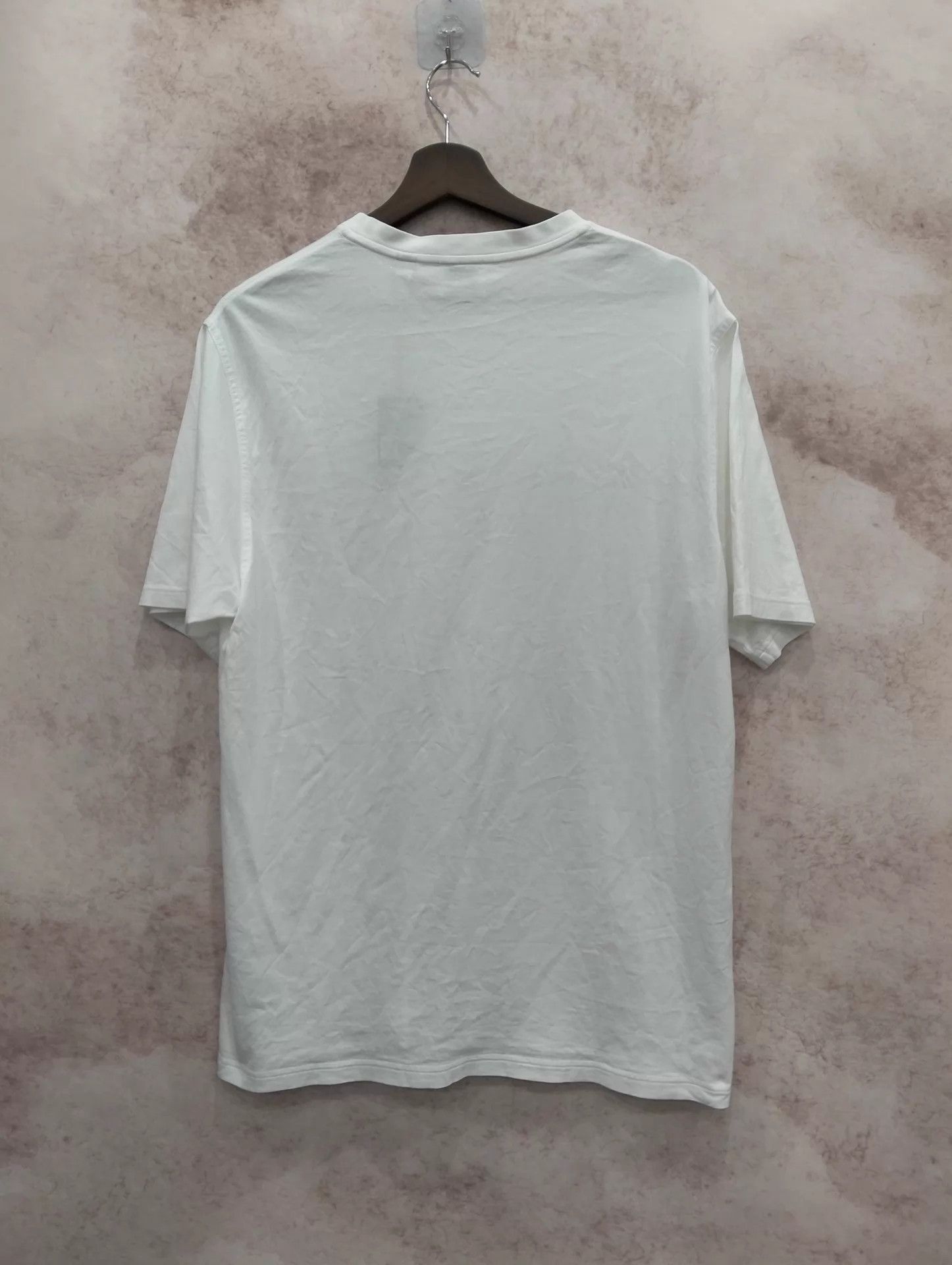 Burberry Burberry White Logo Short Sleeve Tee M 95 New Size US M / EU 48-50 / 2 - 2 Thumbnail