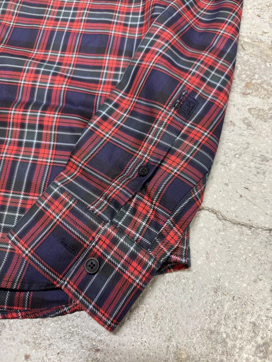 Givenchy Givenchy Contemporary Red & Navy Checked Shirt Size US S / EU 44-46 / 1 - 8 Thumbnail