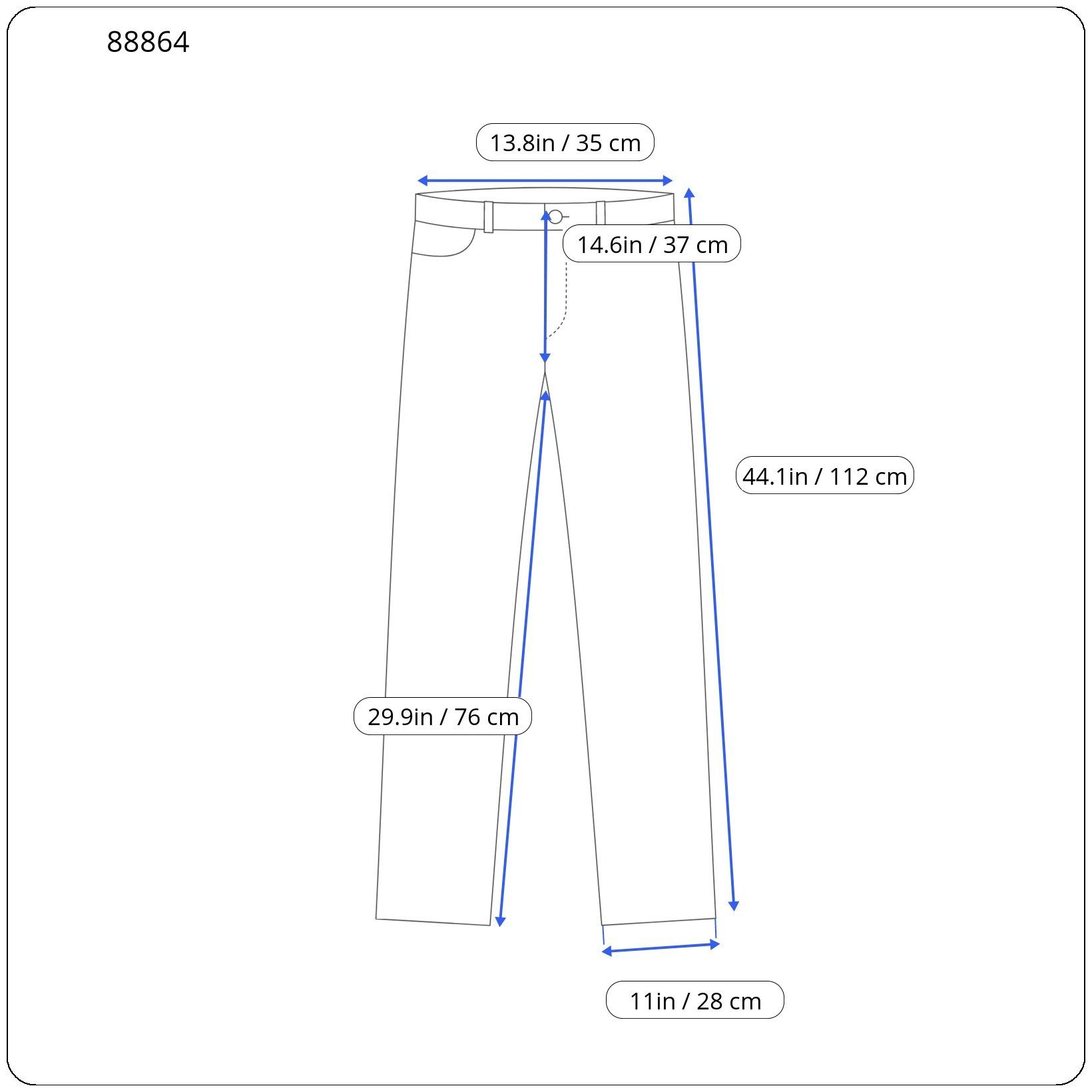 Eytys ECHO BRONZE ULTRA BAGGY W25/L32 Blue Faded RRP370 88864 Size 25" / US 0 / IT 36 - 3 Thumbnail