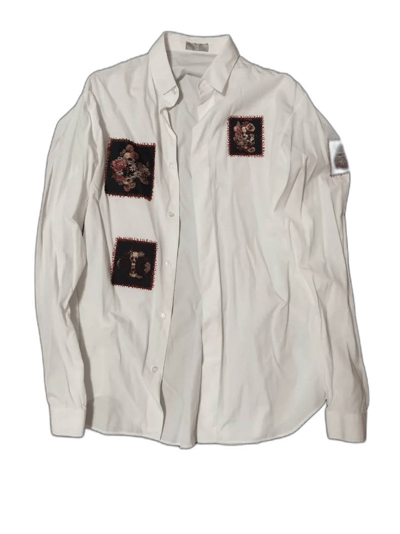 Dior Dior Homme Runway Embroidered Shirt Size US XS / EU 42 / 0 - 1 Thumbnail