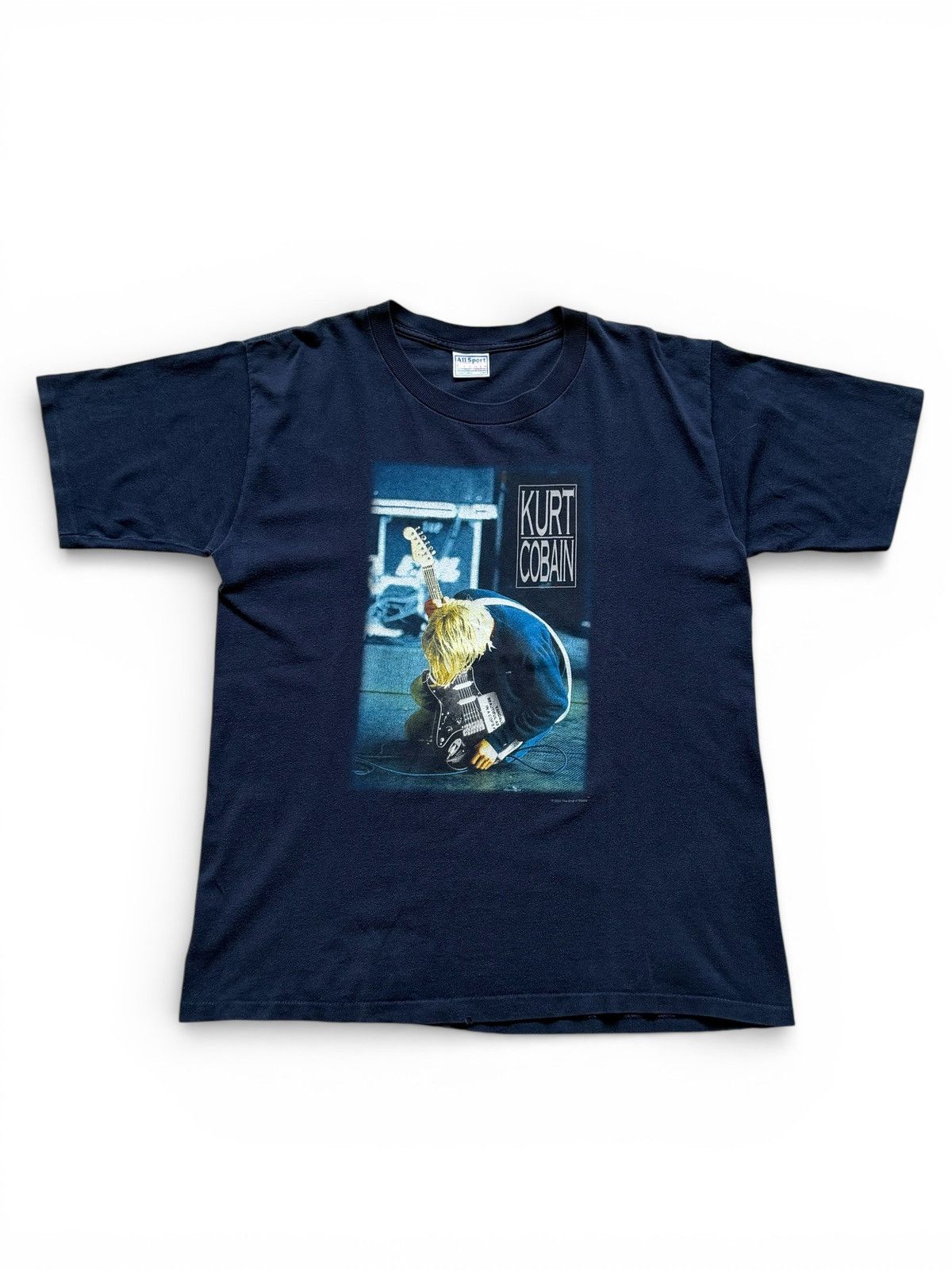 Band Tees Vintage 2000 Kurt Cobain Single Stitch Graphic T-Shirt Tee Size US L / EU 52-54 / 3 - 1 Thumbnail