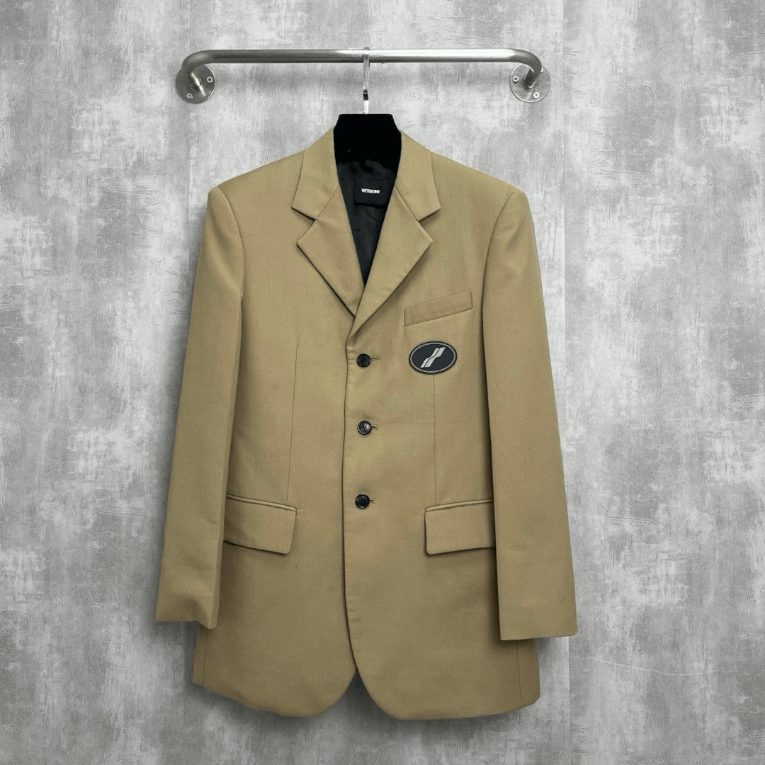 WE11DONE Welldone Logo Casual Blazer Size S / US 4 / IT 40 - 1 Thumbnail