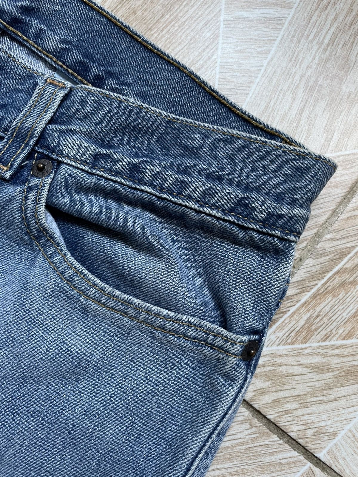Levi's Vintage Clothing Vintage Levi's 518 Jeans Women's Super Low Stretch Bootcut Size 24" / US 00 / IT 34 - 7 Thumbnail