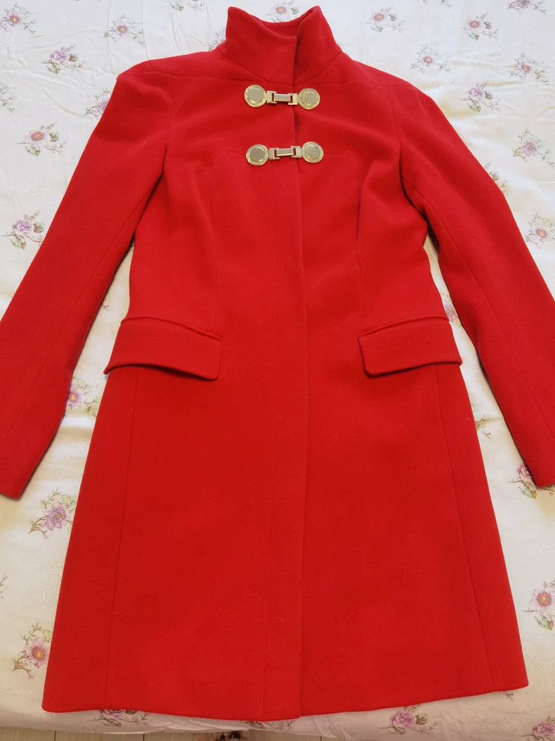 Versace Versace Wool and cashmere coats Size L / US 10 / IT 46 - 1 Thumbnail