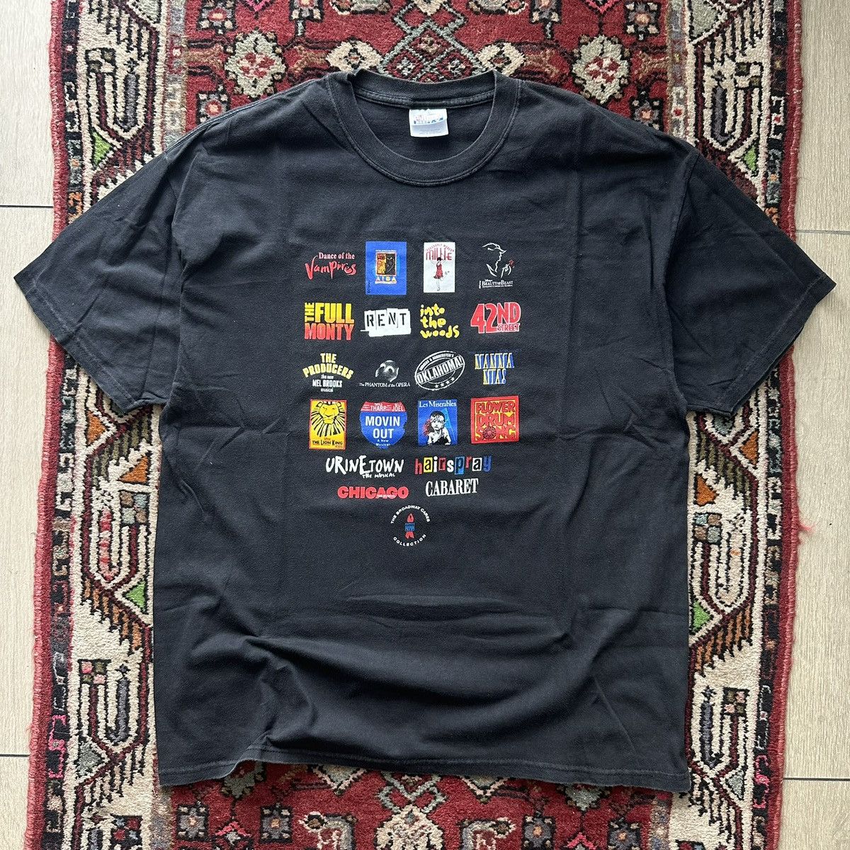 Vintage Vintage 90s Broadway Cares Musical The Full Monty Rent Size US XL / EU 56 / 4 - 1 Thumbnail