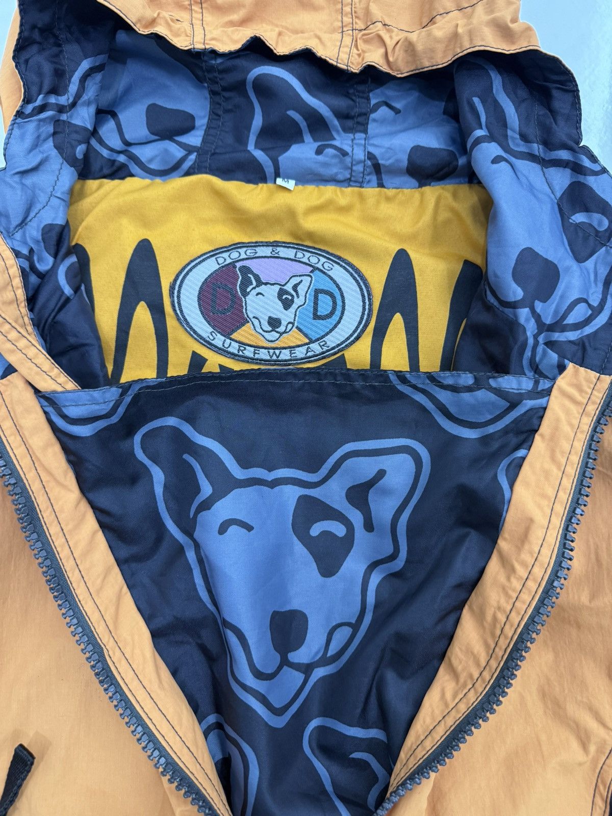 Dogtown 🔥RARE🔥 Vintage 90s DOG & DOG Surfwear Multizip Baggy Jacket Size US XL / EU 56 / 4 - 8 Thumbnail