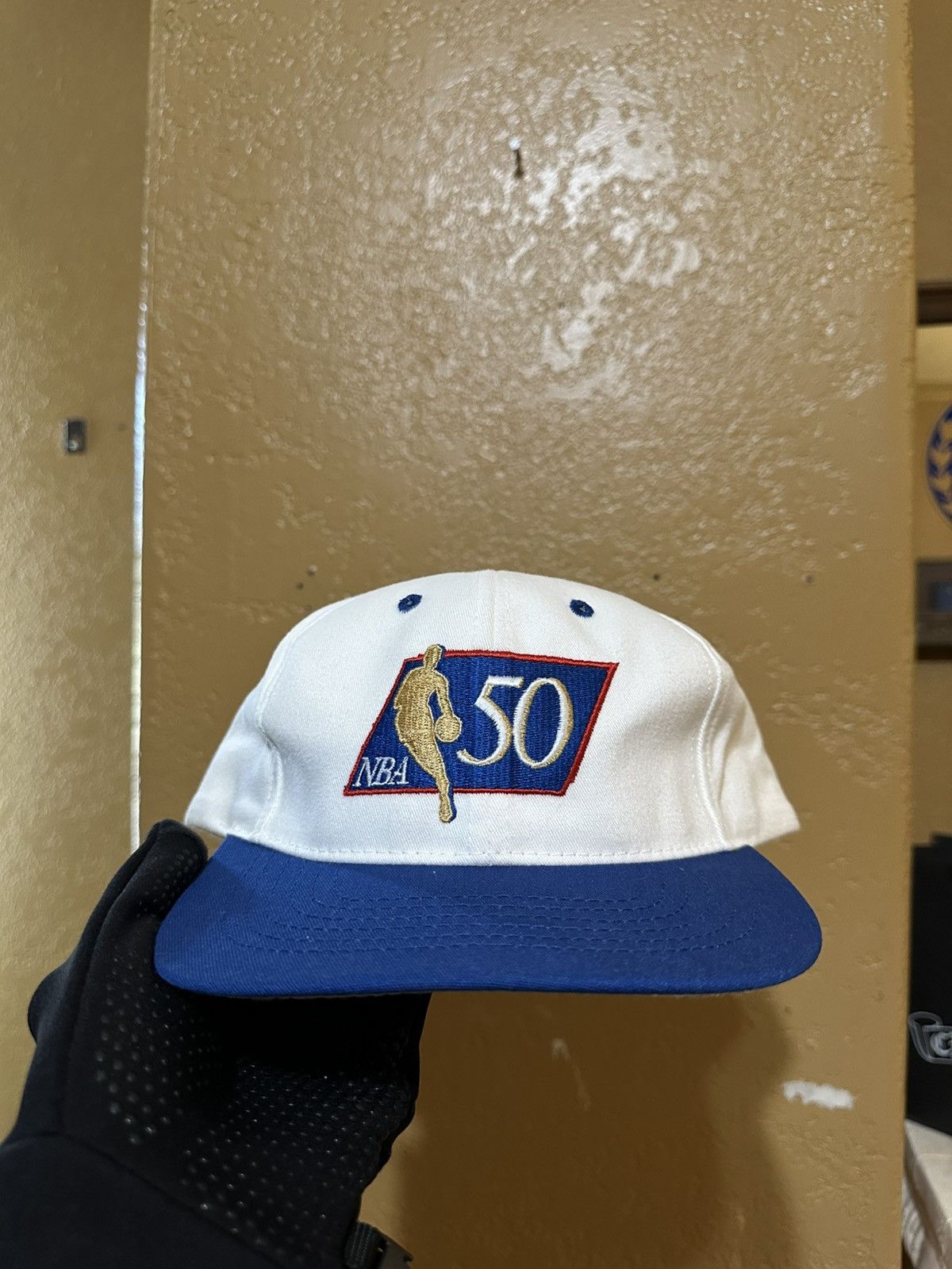 Vintage Deadstock 1996 NBA Finals 50th Anniversary Snapback Hat Size ONE SIZE - 1 Thumbnail