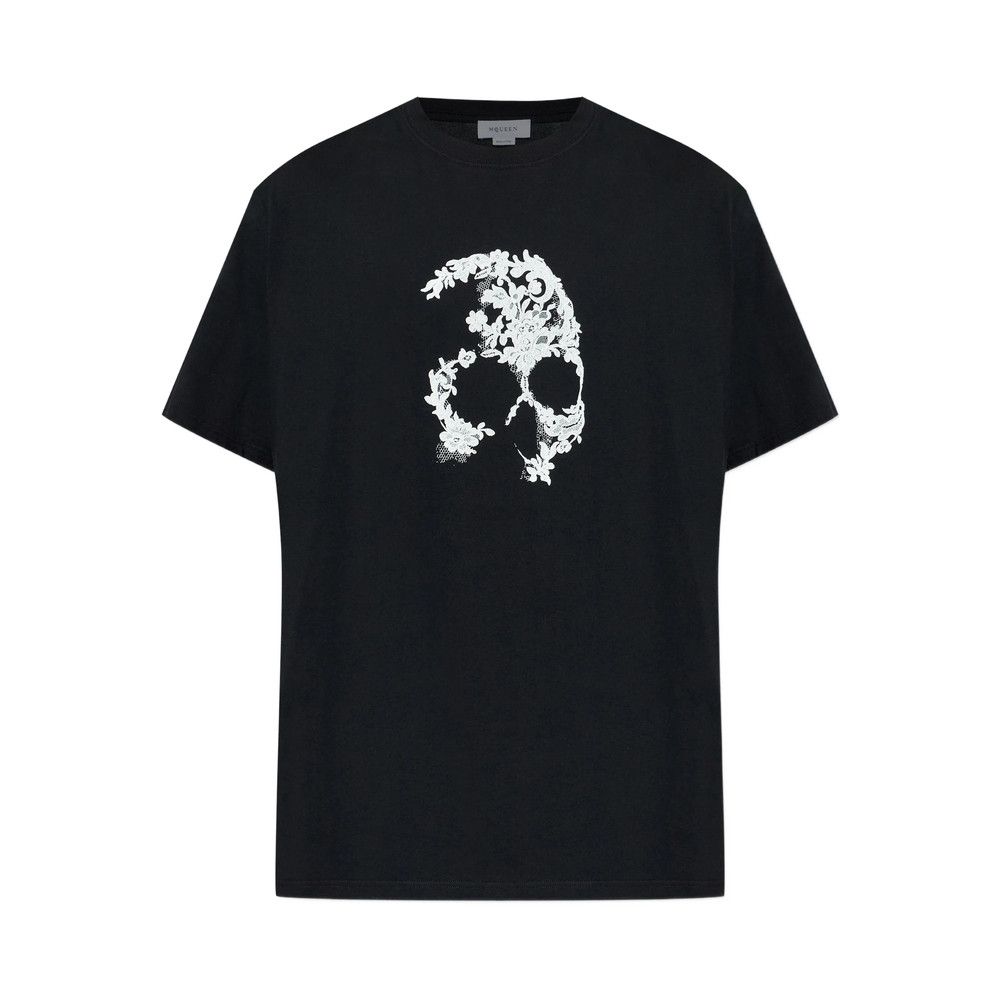 Alexander Mcqueen BLACK T-Shirts & Vests - T-Shirts