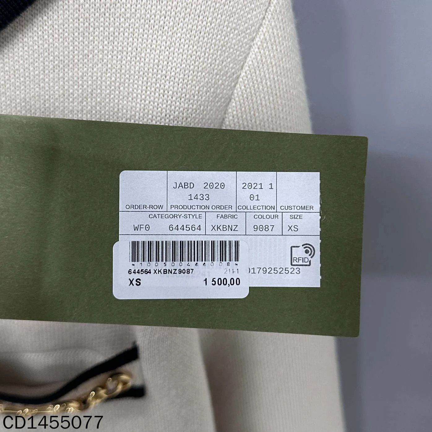 Gucci GUCCI Horsebit Off-White Dress XS Size XS / US 0-2 / IT 36-38 - 7 Thumbnail