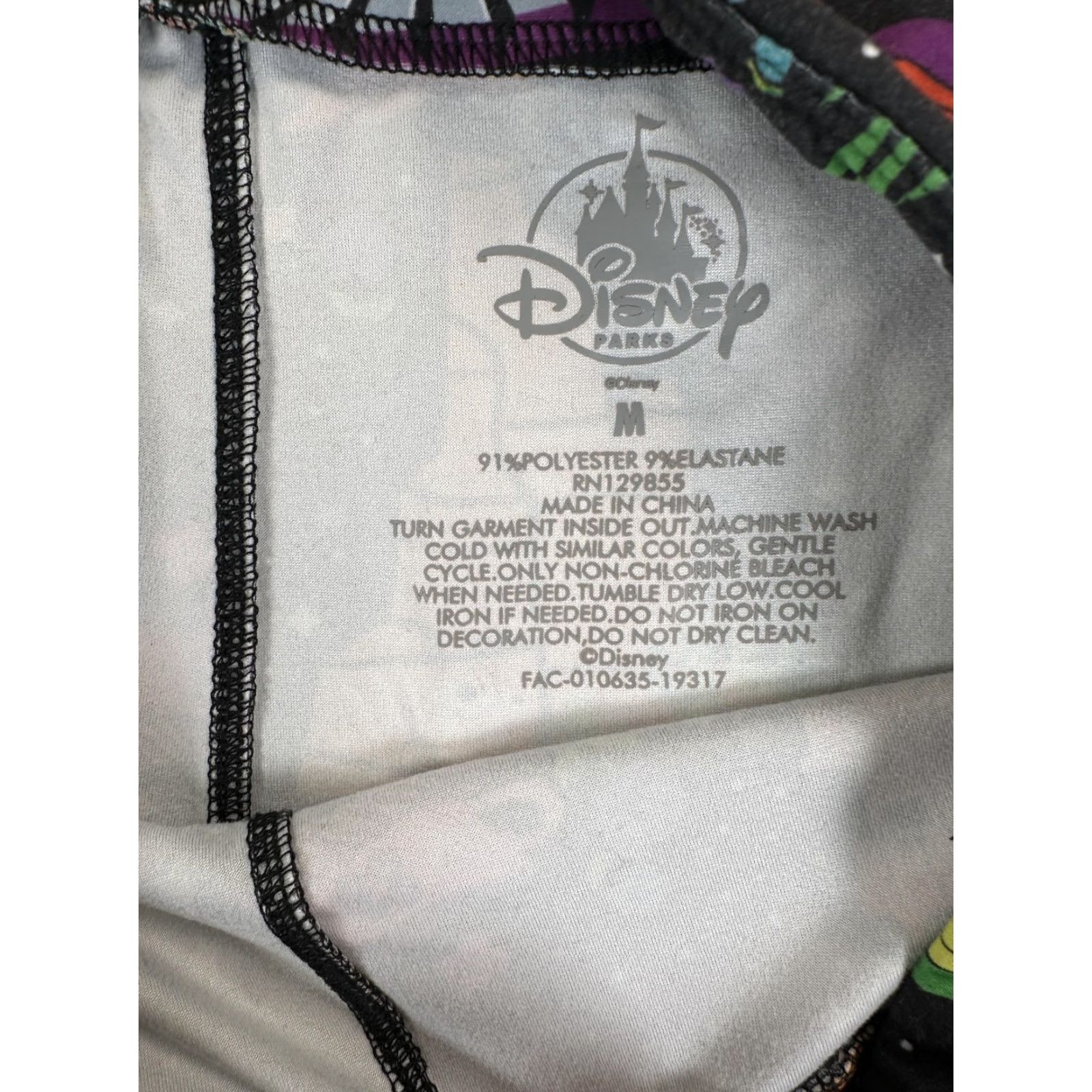 Disney Disney Parks Leggings Womens Medium Multicolor Lot 2 Pixar Park Graphic Print Size 32" / US 10 / IT 46 - 7 Thumbnail