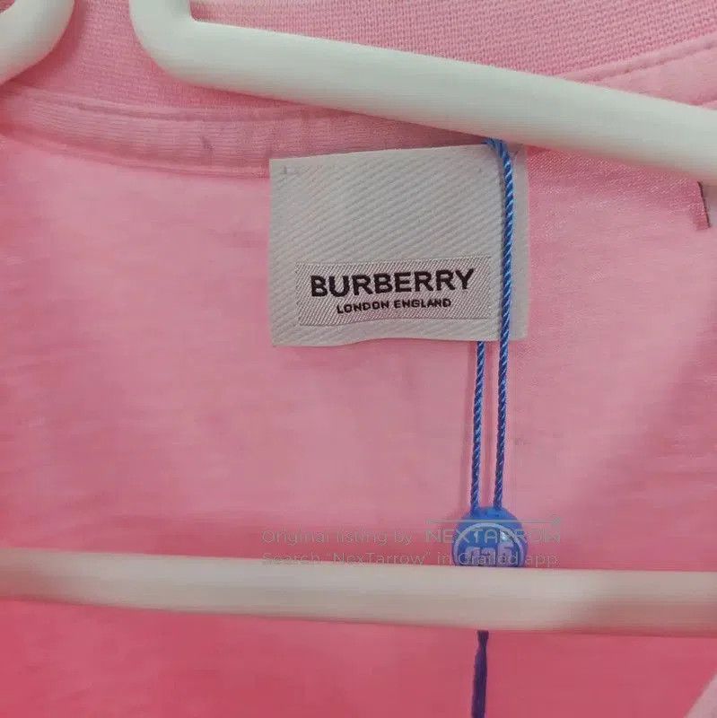 Burberry Burberry Pink Cotton Women's T-Shirt. Size S / US 4 / IT 40 - 2 Thumbnail