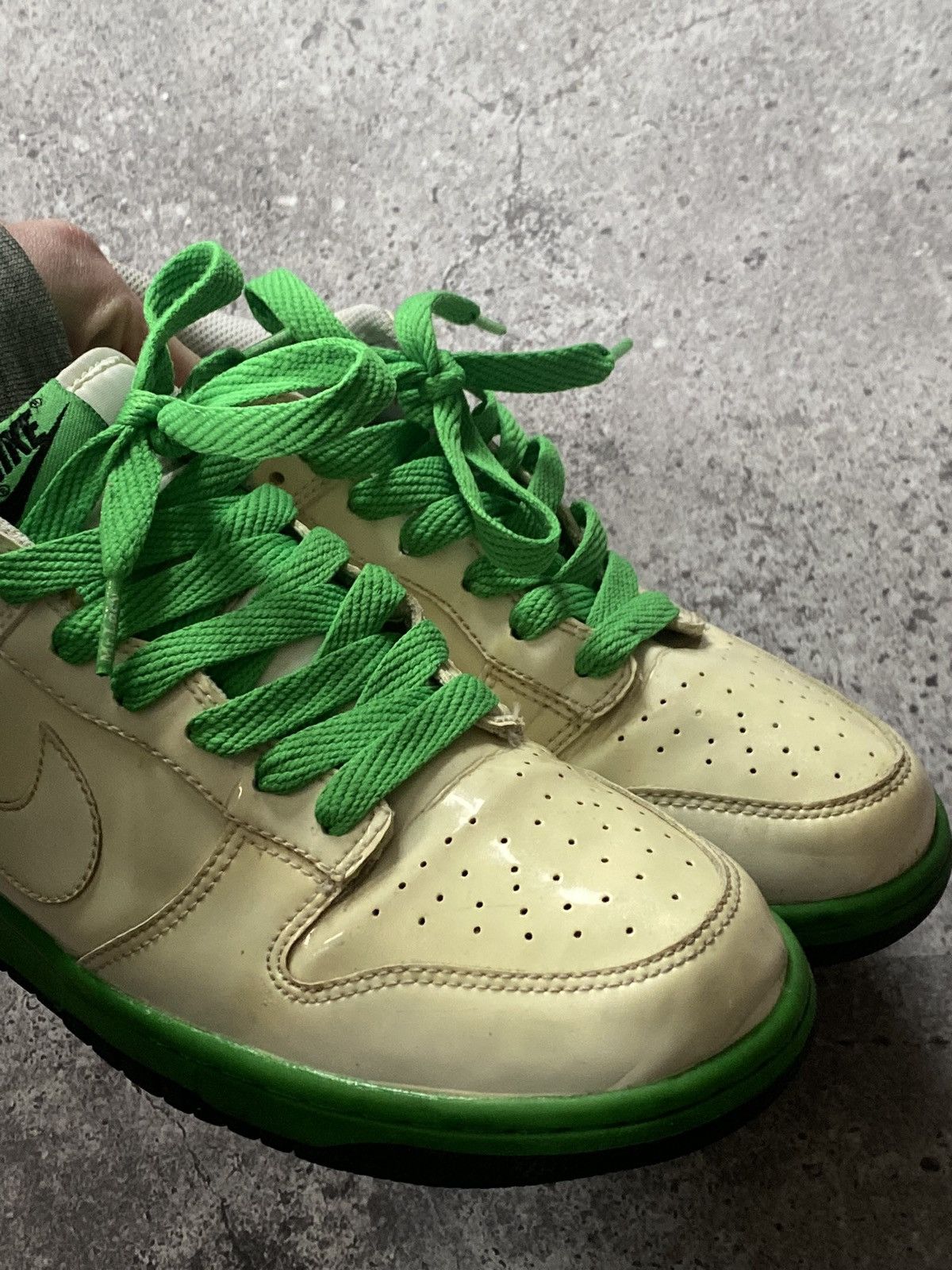 Nike × Vintage RARE Nike Dunk Low CL Patent Leather 2009 Size US 9.5 / EU 42-43 - 6 Thumbnail