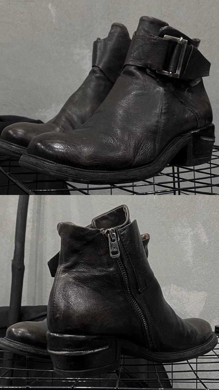 A.S.98 A.s.98 Avangard Leather Heels Size US 8 / IT 38 - 2 Thumbnail