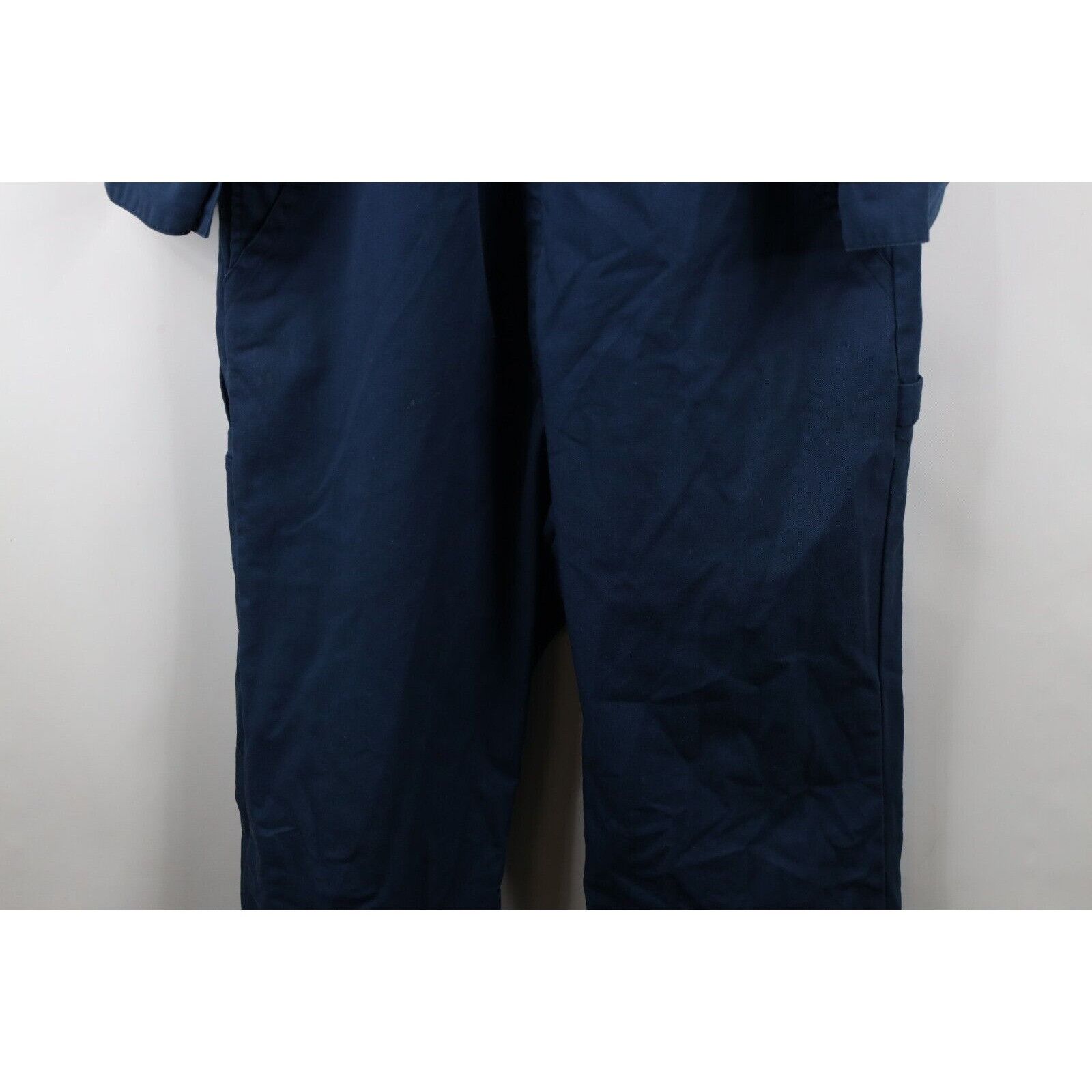 Dickies × Vintage Vintage 90s Dickies Faded Wide Leg Workwear Coveralls Size US XL / EU 56 / 4 - 4 Thumbnail