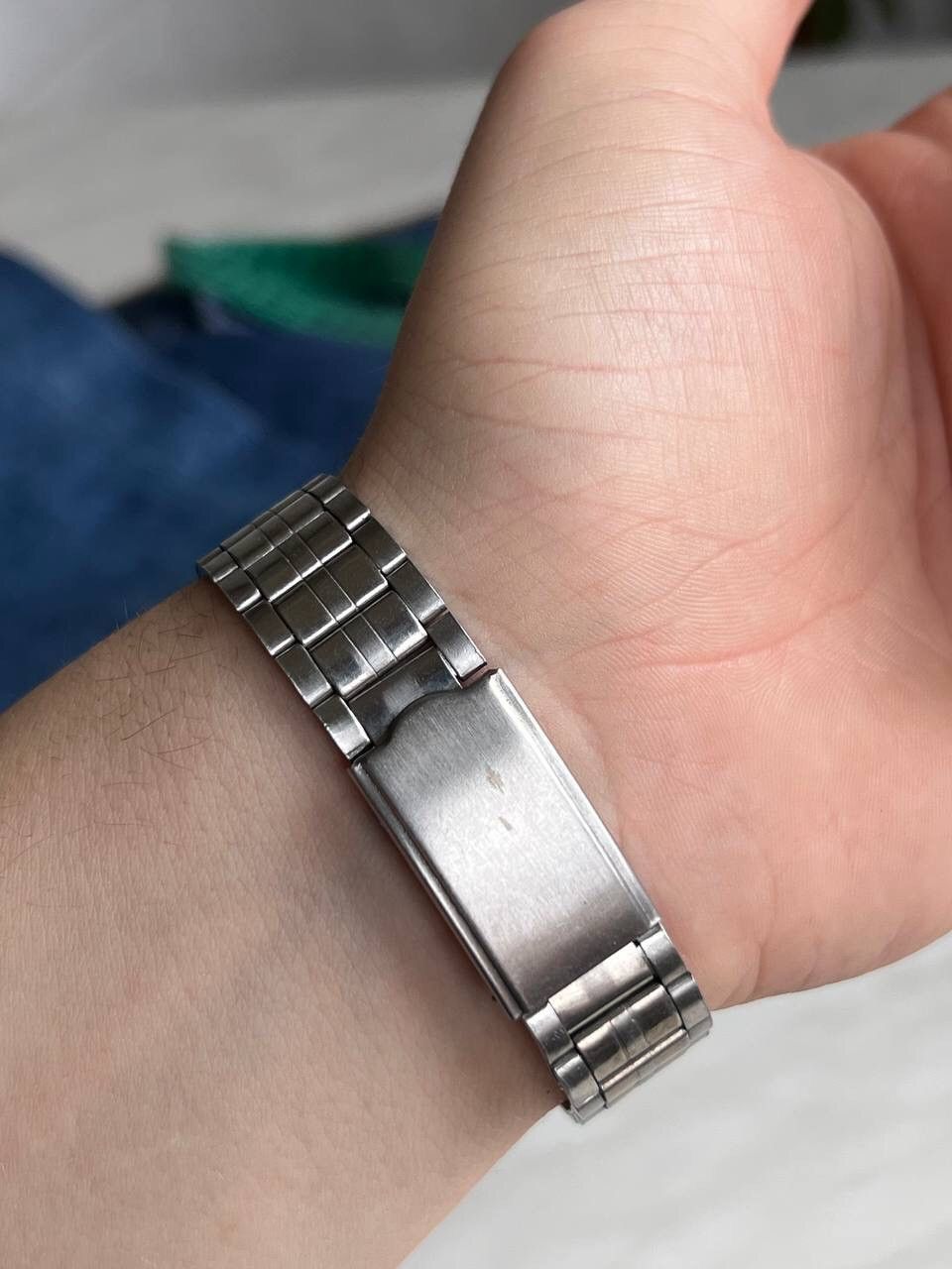 Japanese Brand × Vintage Vintage Double Dial Japanese style futuristic Steel Watch Size ONE SIZE - 6 Thumbnail