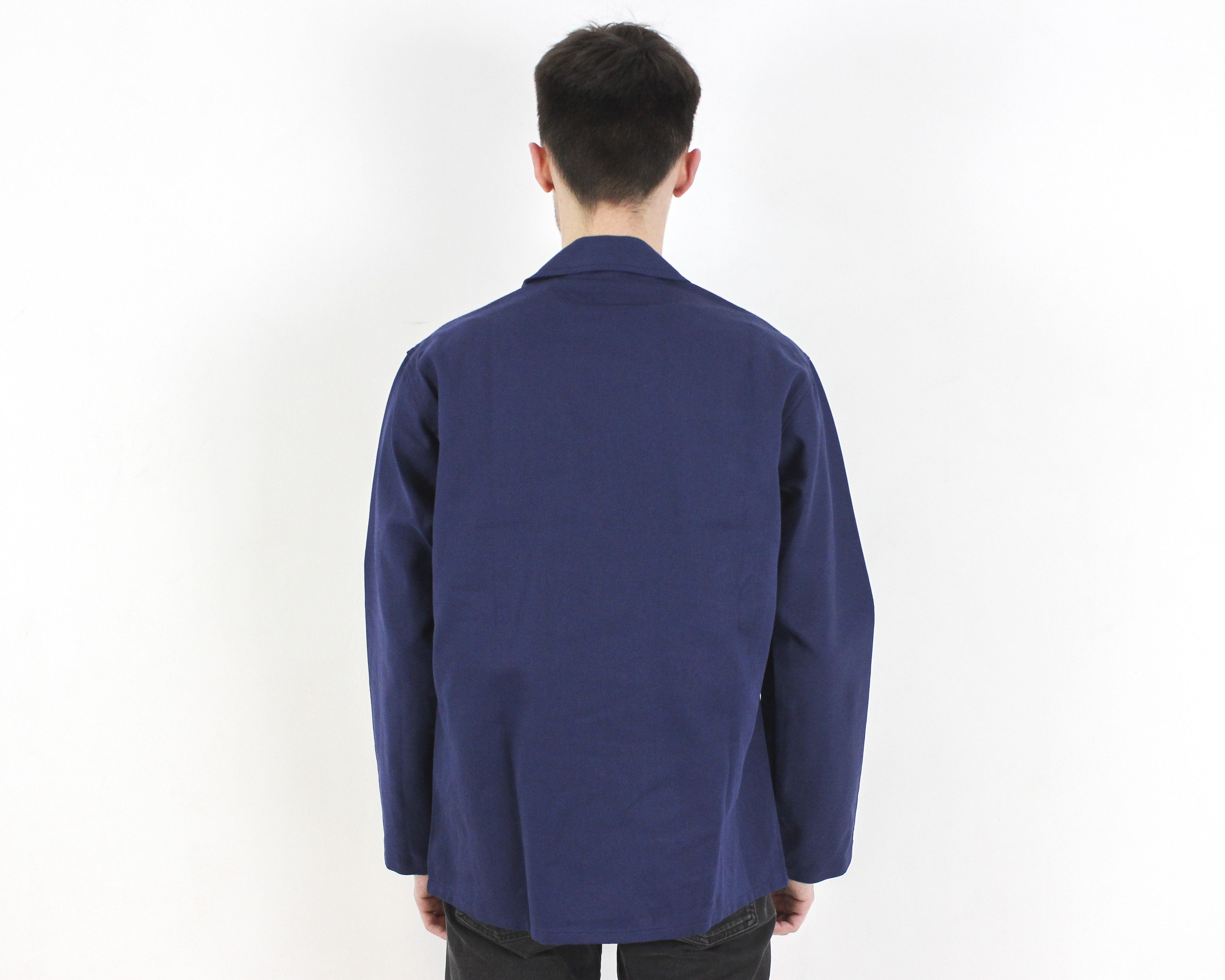 Japanese Brand GIACCA Sanfor M Work Jacket Coat French US 40 Utility Size US M / EU 48-50 / 2 - 4 Thumbnail