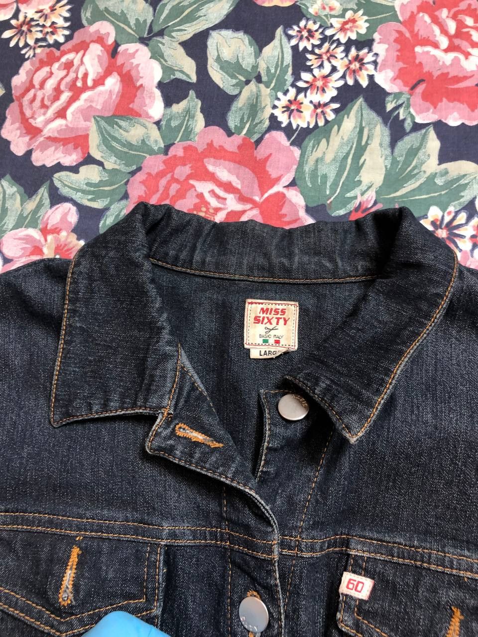 Miss Sixty Miss Sixty Denim Jacket Y2K luxury made in Italy Vintage Size L / US 10 / IT 46 - 23 Thumbnail