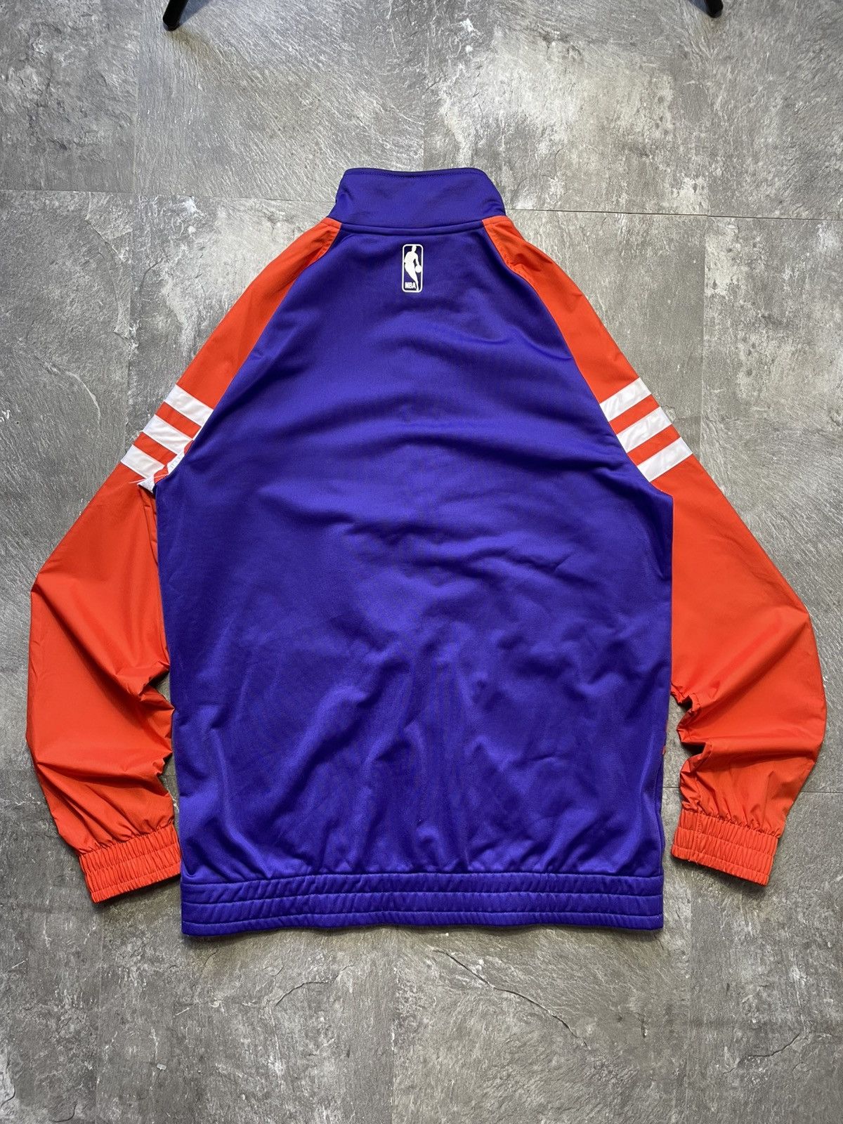 NBA RARE Vintage Adidas Phoenix Suns NBA Zip Hoodie Bascketball Size US M / EU 48-50 / 2 - 5 Thumbnail