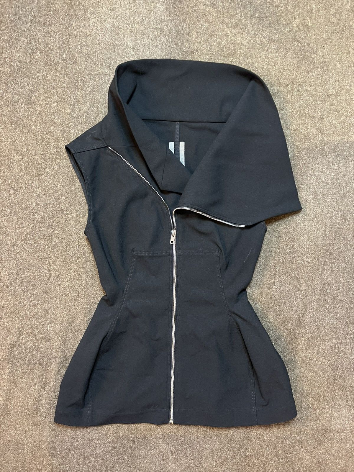 Rick Owens FW14 Asymmetric Jacket