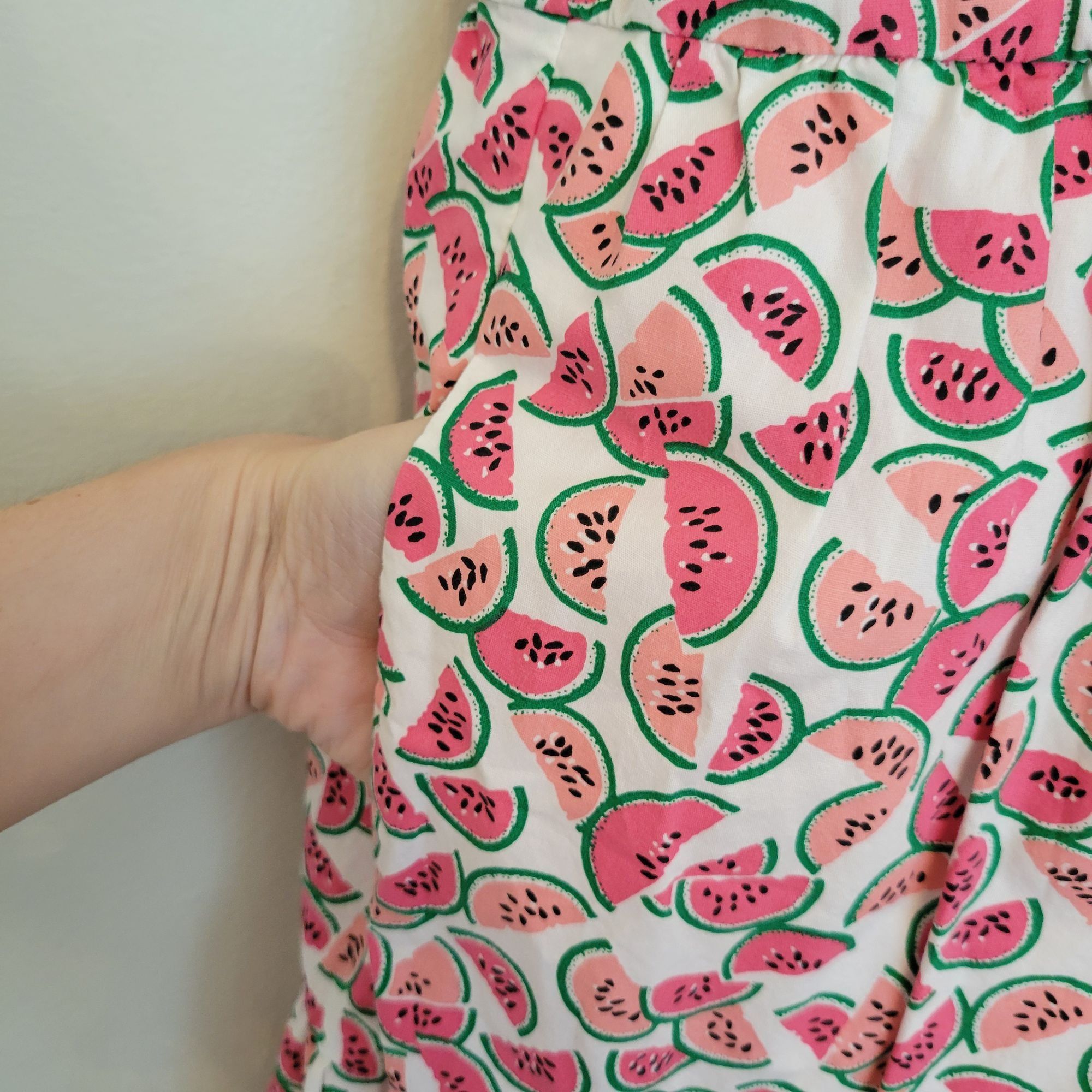 J.Crew J Crew Watermelon Print Sleeveless Tiered Dress 2 Summer Bea Size XS / US 0-2 / IT 36-38 - 4 Thumbnail