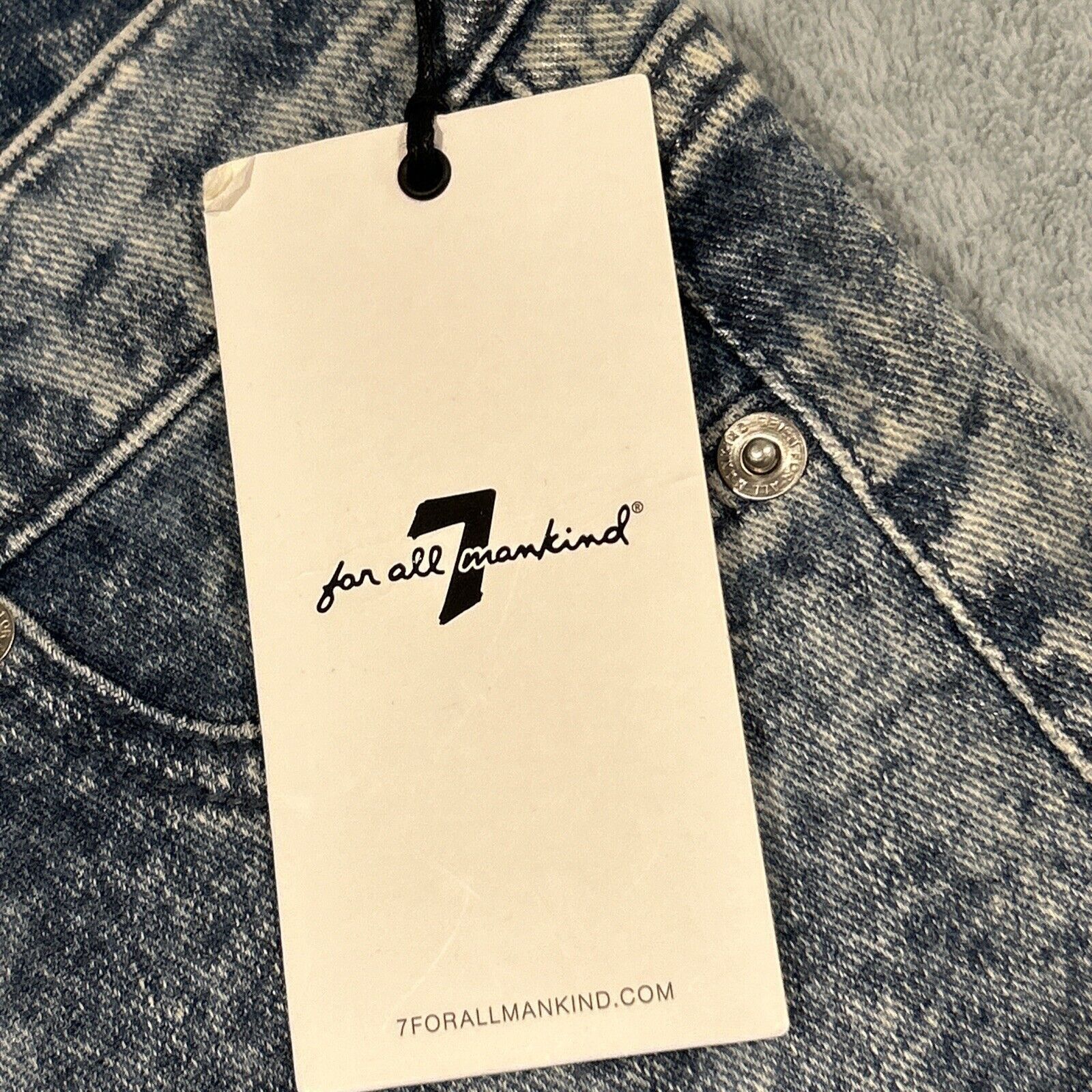 7 For All Mankind 7 For All ManKind Jeans Womens 27x27 Austyn Slim Ankle Snake Size 27" / US 4 / IT 40 - 12 Thumbnail