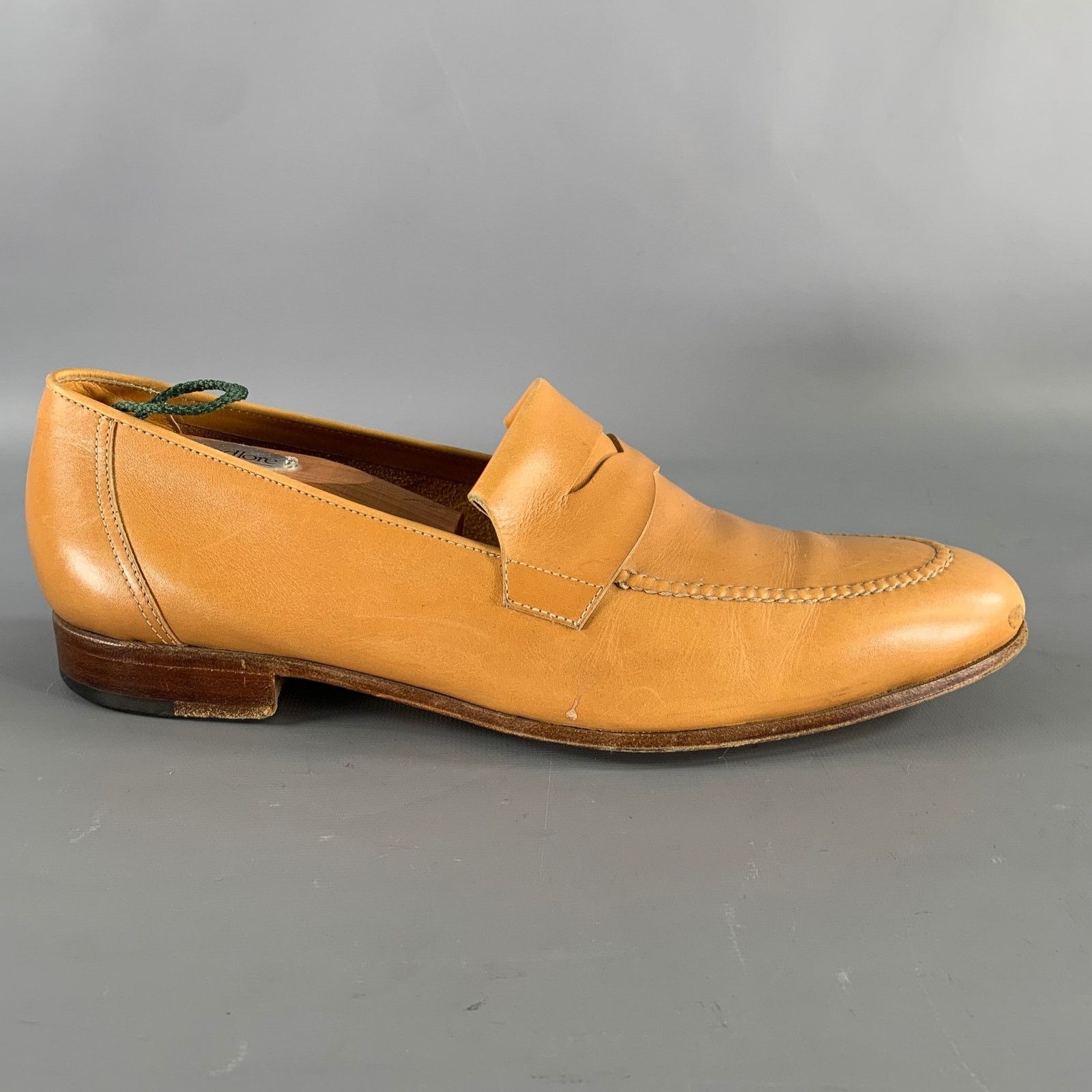 John Lobb JOHN LOBB Size 9 Tan Leather Penny Loafers Size US 9 / EU 42 - 2 Thumbnail