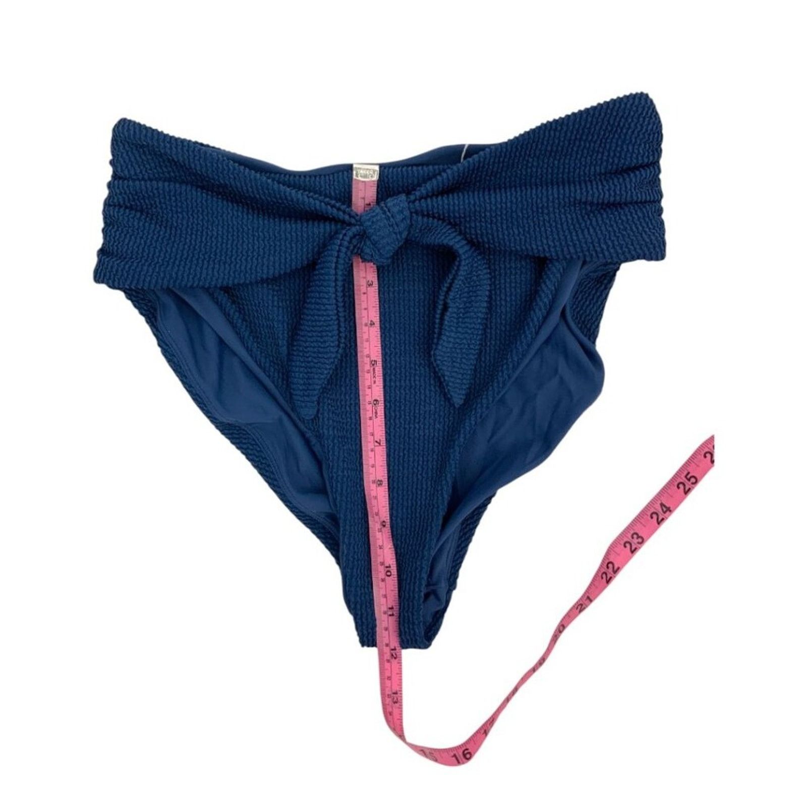 Veronica Beard VERONICA BEARD Azoia Crinkle Bikini Bottom Medium NWOT $158 Size 28" / US 6 / IT 42 - 5 Thumbnail