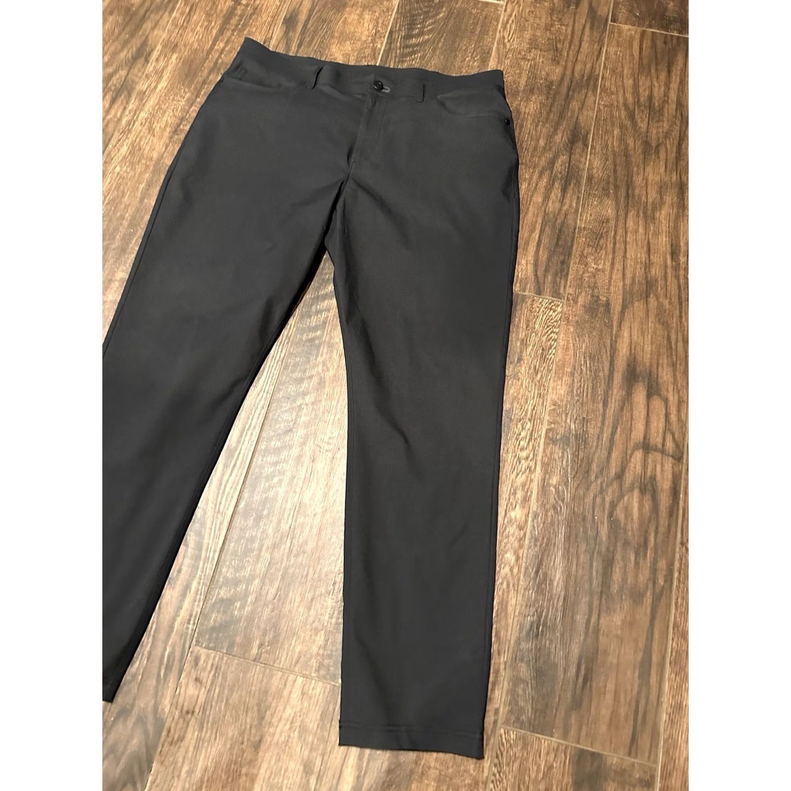 Vintage Public Rec Pants Mens 37 Black Men Workday Dealmaker Performance 37x30 Size US 37 - 2 Thumbnail