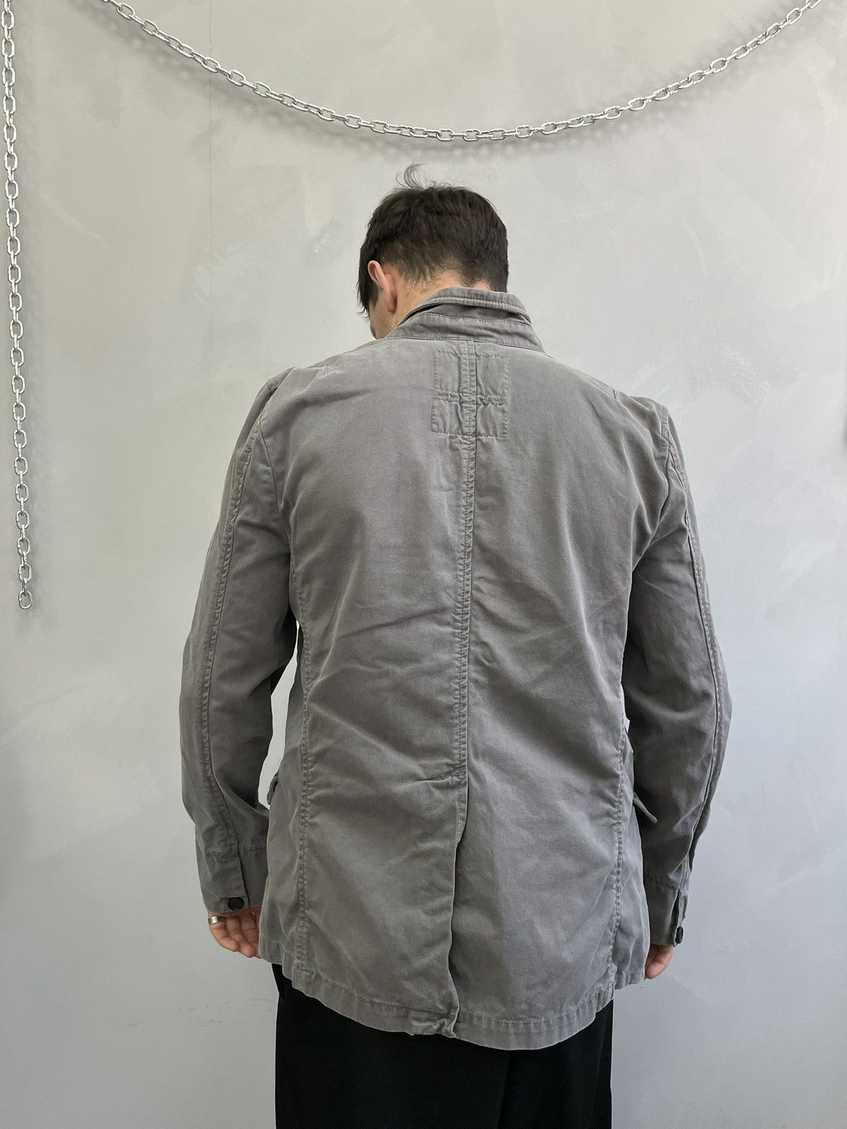 Allsaints 90s All saints Cotton jacket blazer Ann demeulemeester style Size US M / EU 48-50 / 2 - 7 Thumbnail