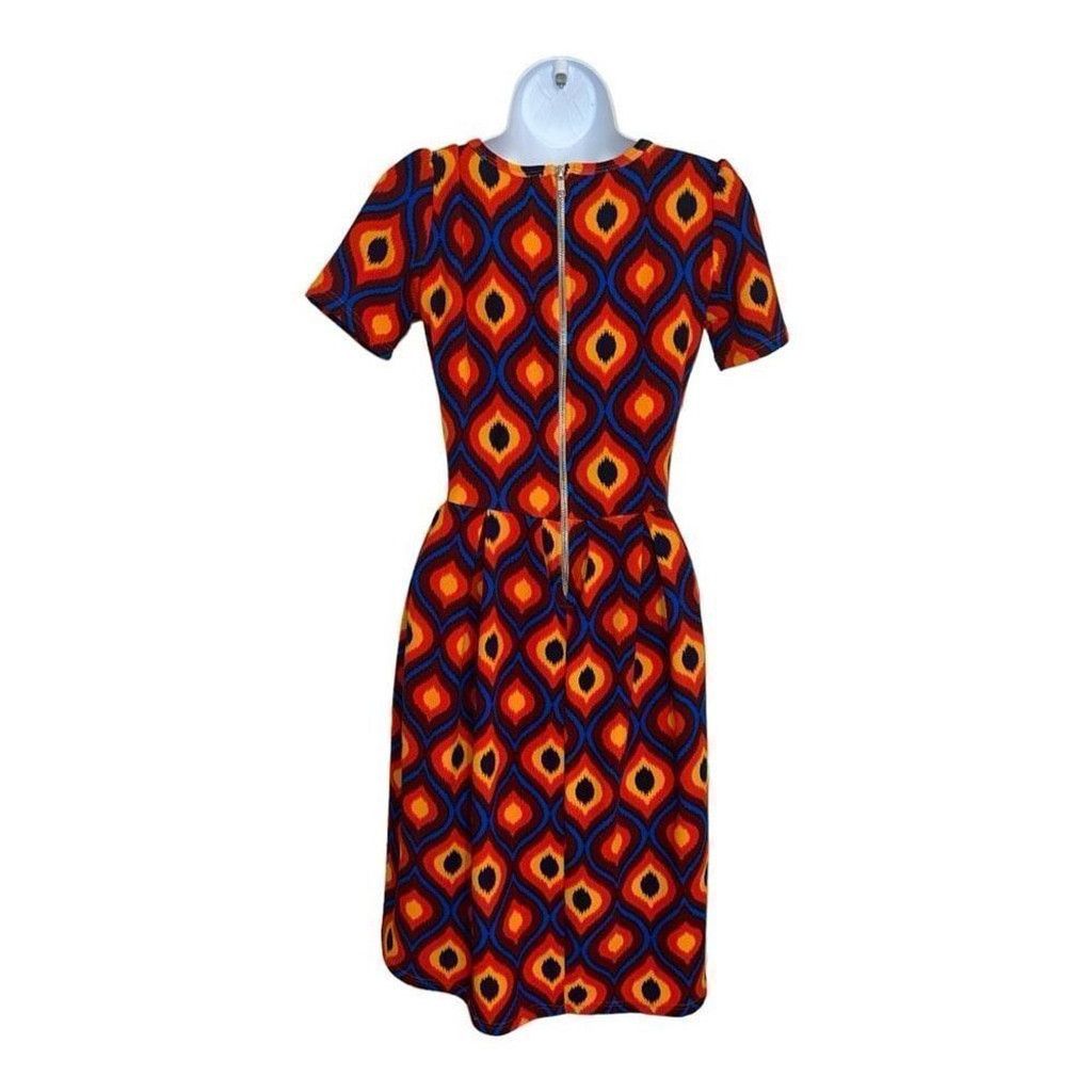Other Lularoe multicolor Print Short Sleeve XS Size XS / US 0-2 / IT 36-38 - 3 Thumbnail