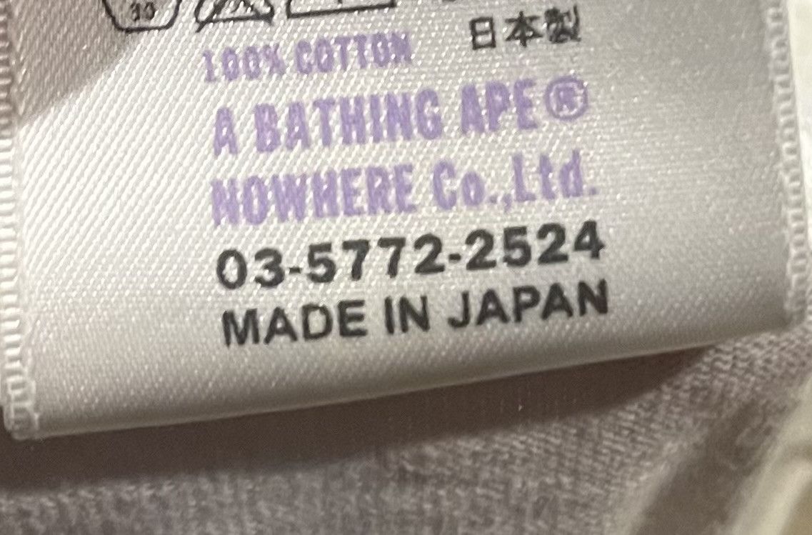 Bape Bape camo tee shirt Size US M / EU 48-50 / 2 - 5 Thumbnail
