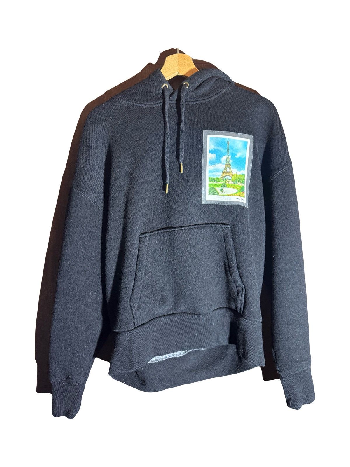 AMI XS oversized ami runway fw19 eiffel tour sweatshirt hoodie Size US XS / EU 42 / 0 - 1 Thumbnail