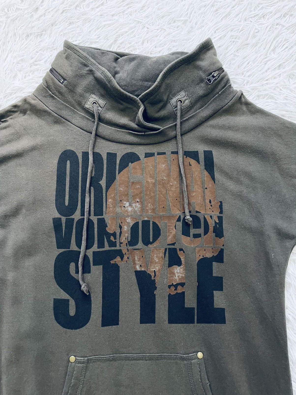 Von Dutch Original Von Dutch Style Skull Printed Short Sleeve Sweat Size M / US 6-8 / IT 42-44 - 6 Thumbnail