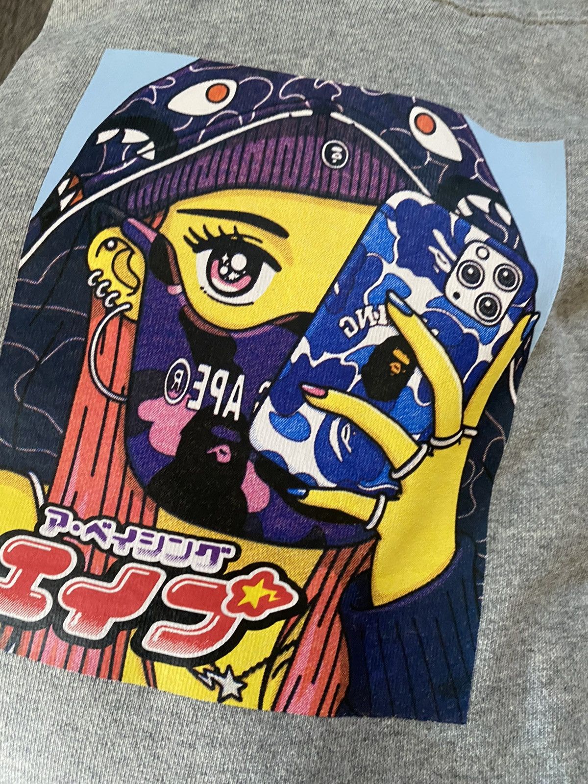 Bape Bape Girl Pullover Hoodie Size US L / EU 52-54 / 3 - 2 Thumbnail