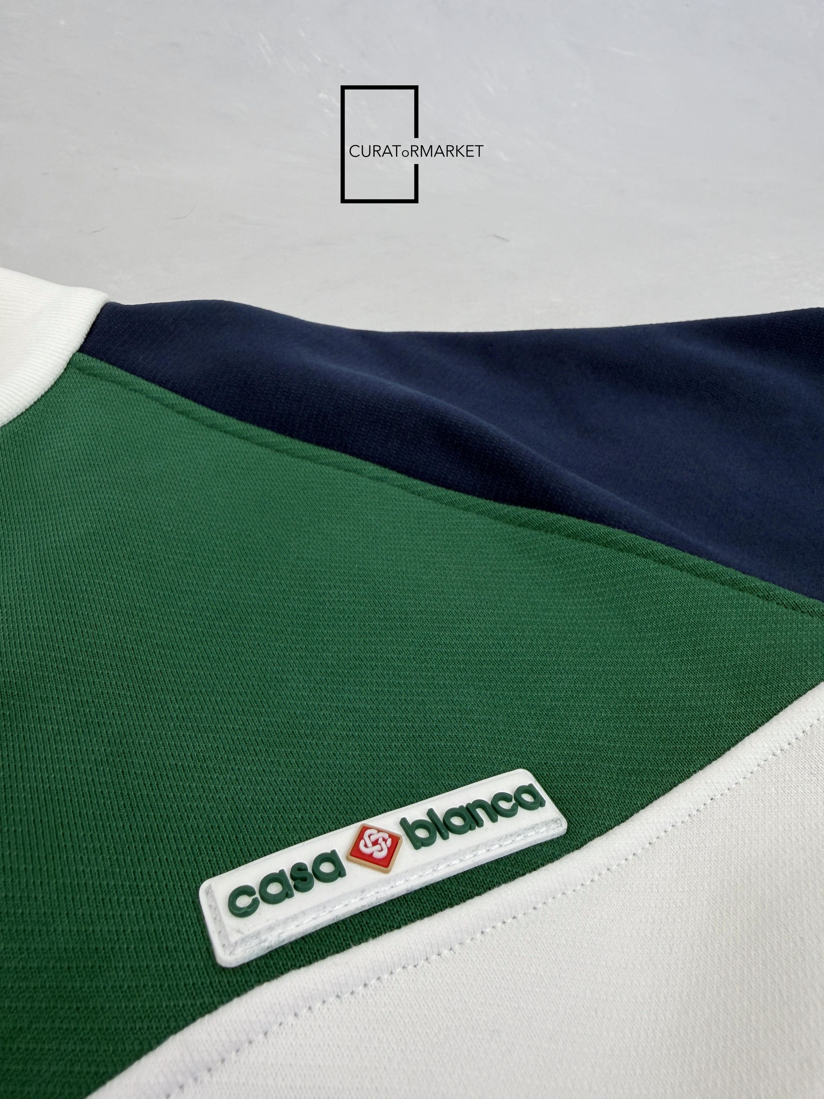 Casablanca Relaxed Embossed Monogram Design Quarter Zip Track Top FW24 Size US S / EU 44-46 / 1 - 8 Thumbnail