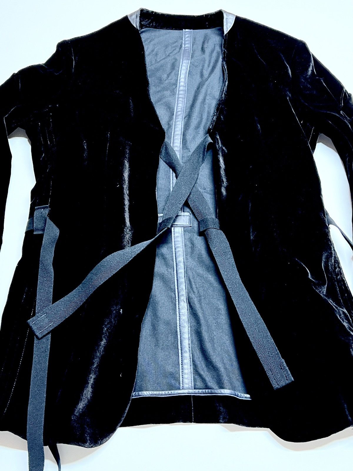 Takahiromiyashita The Soloist. Silk Velvet Blazer Size 46R - 2 Thumbnail