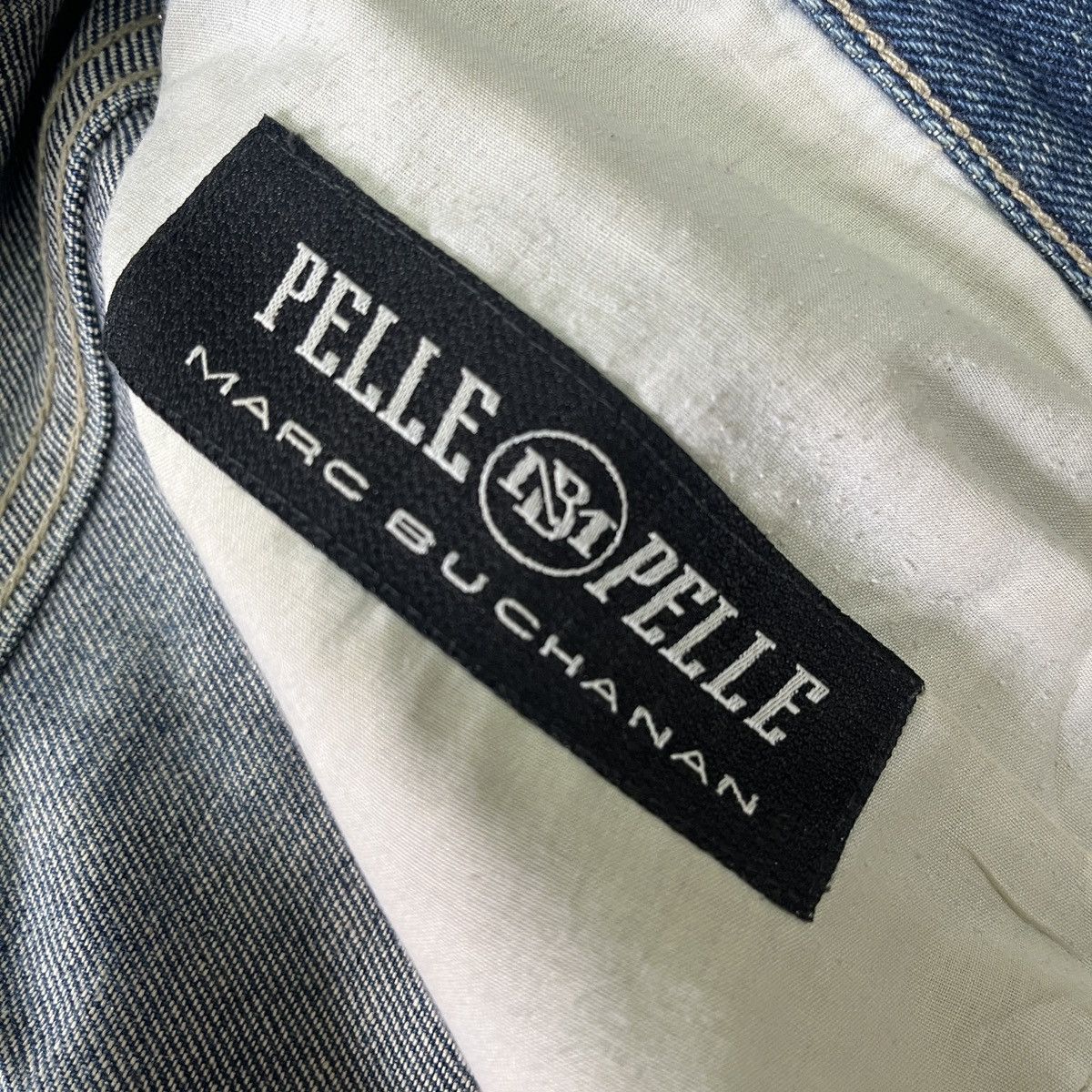 Marc Buchanan × Pelle Pelle Pelle Pelle Marc Buchanan Vintage Baggy Denim Jeans Size US 36 / EU 52 - 15 Thumbnail