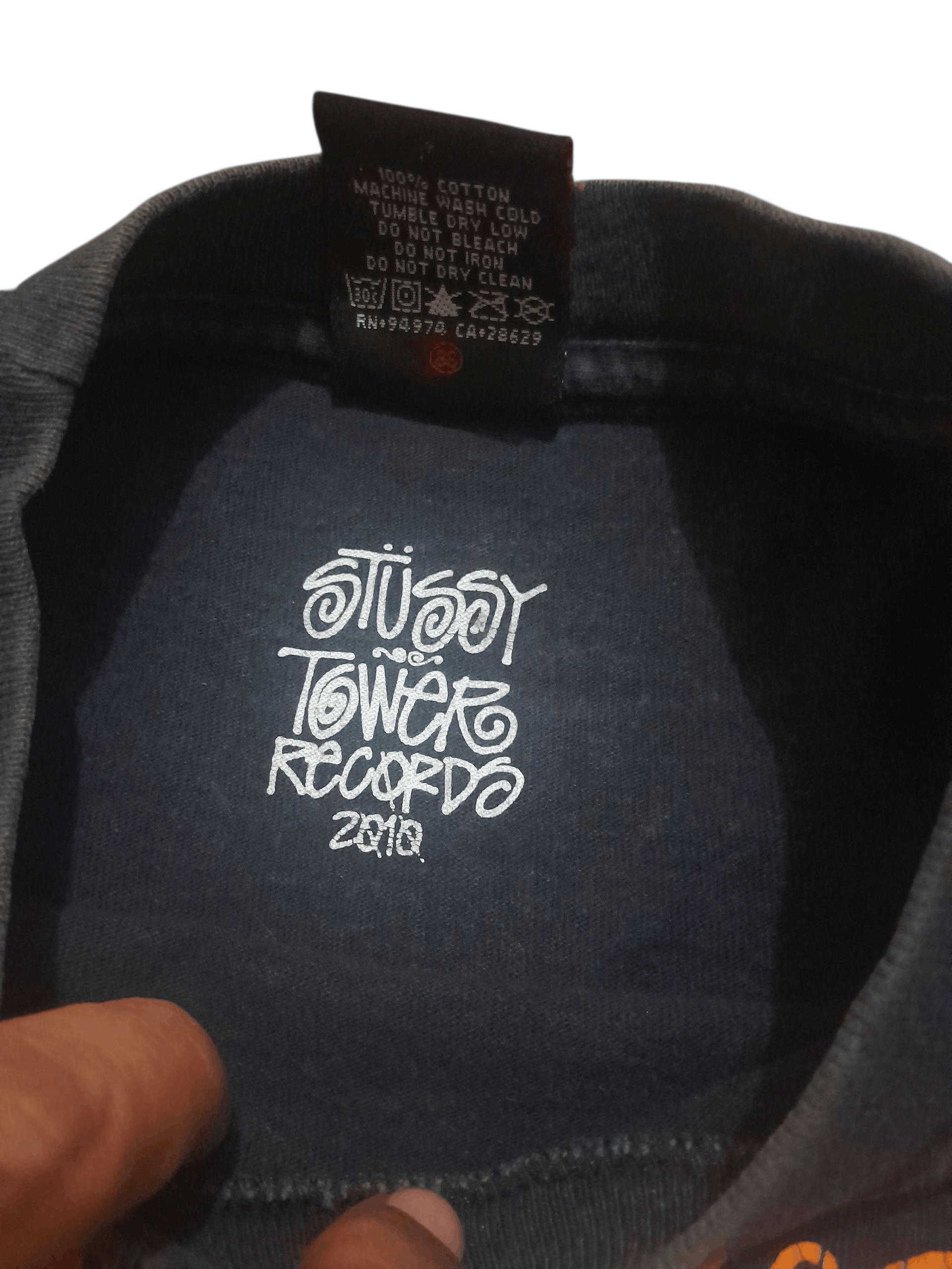 Stussy Stussy x Tower Records venus no music no life tee Size US M / EU 48-50 / 2 - 4 Thumbnail