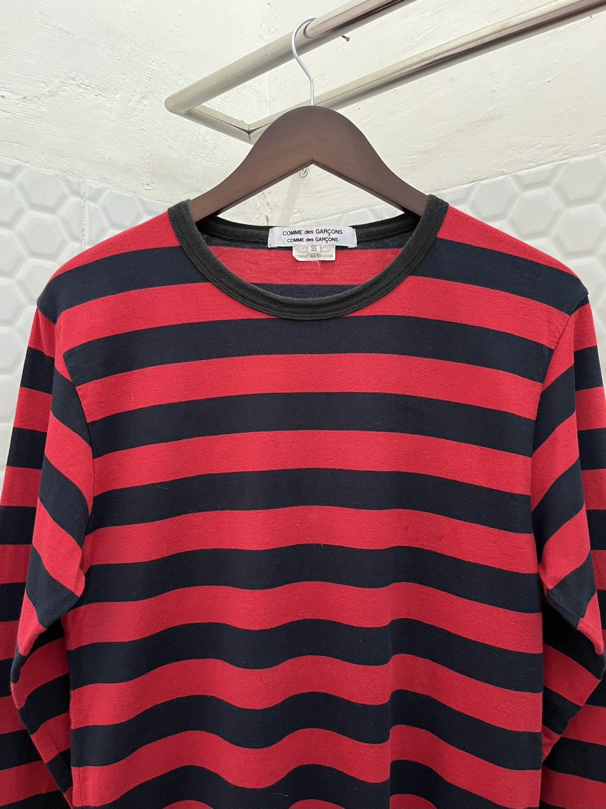 Comme des Garcons Comme des Garcons Distressed Grunge Longsleeve Size US S / EU 44-46 / 1 - 8 Thumbnail