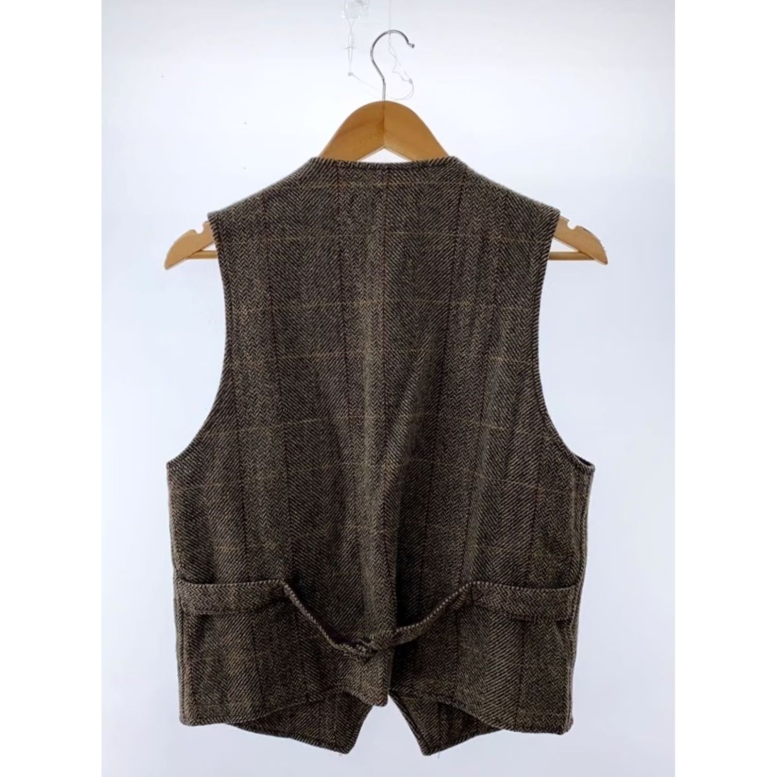Engineered Garments Engineered Garments Vest Wool Brown Check Size S Casual Wool Vest Mens Regular Short Jacket/Coat Length Button Closure Size US S / EU 44-46 / 1 - 2 Thumbnail
