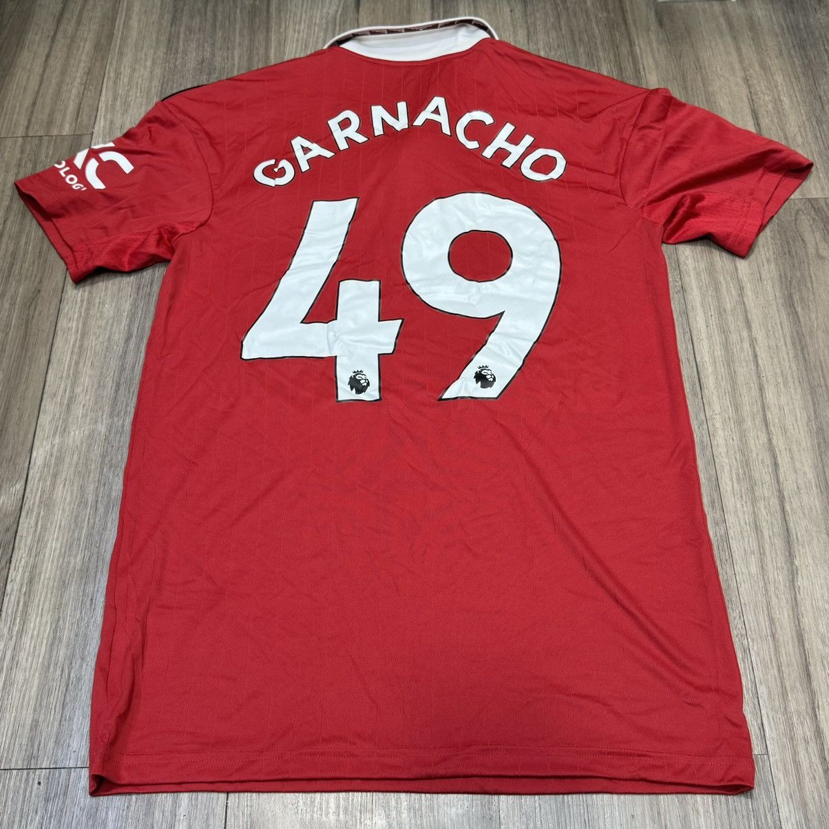 Adidas Manchester united 22/23 home shirt #49 Garnacho Size US S / EU 44-46 / 1 - 2 Thumbnail