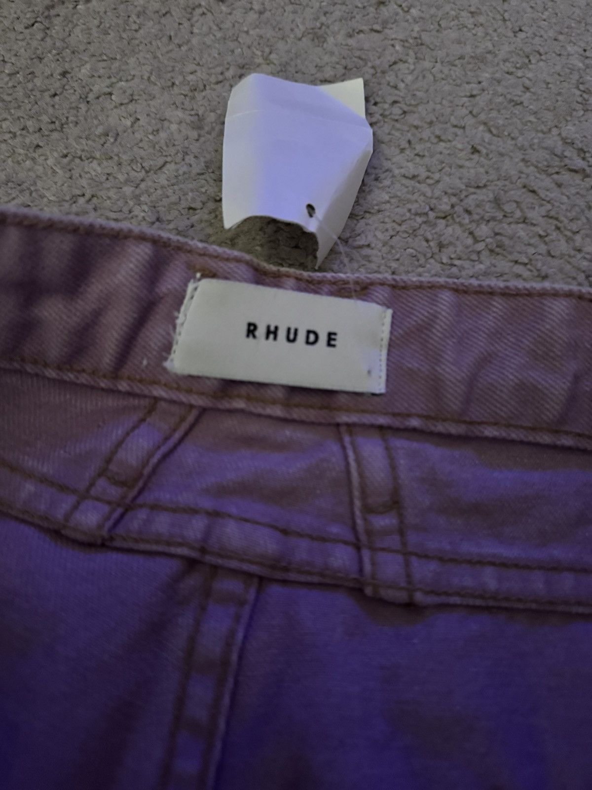 Rhude Rhude wide leg denim jeans size 34 Size US 34 / EU 50 - 4 Thumbnail