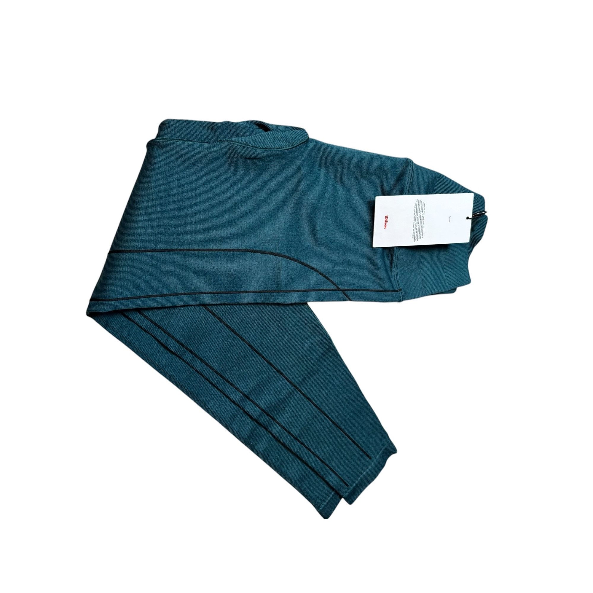 Wilson NWT Wilson Womens Evolution Tight Teal Green Leggings S Poly Size 27" / US 4 / IT 40 - 10 Thumbnail