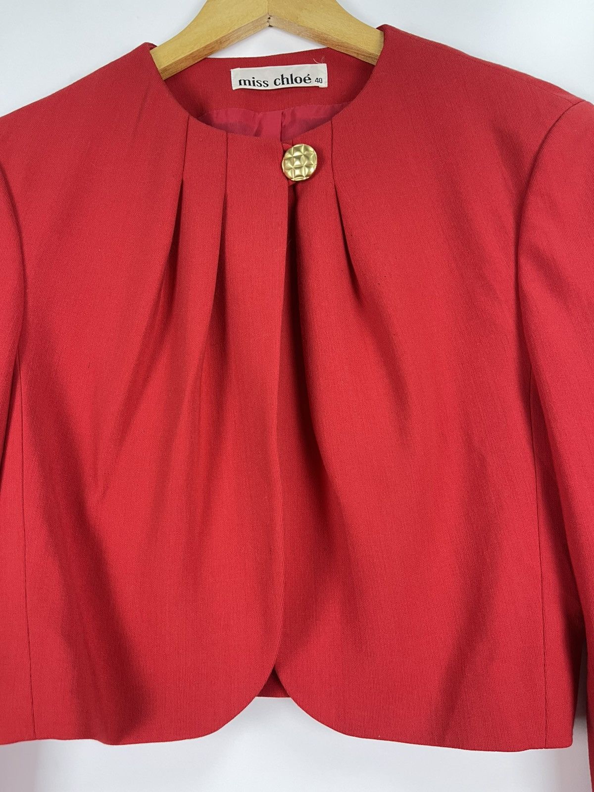 Chloe Miss Chloe Crop Jacket Size S / US 4 / IT 40 - 7 Thumbnail