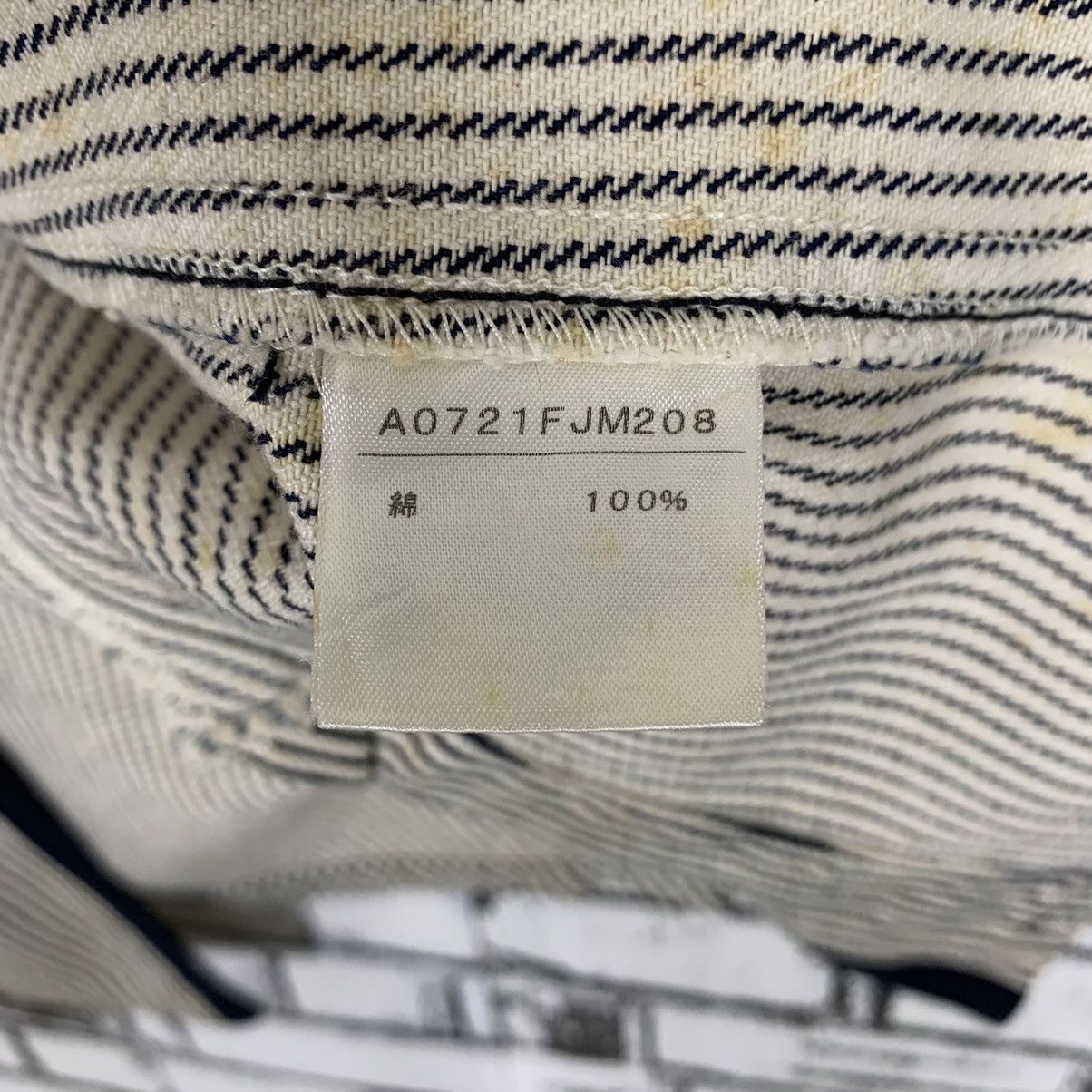 Japanese Brand × Vintage Japanese Brand Unbrand Stripes Jacket for Women Size M / US 6-8 / IT 42-44 - 11 Thumbnail
