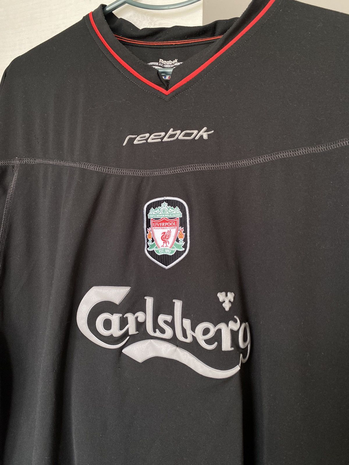 Reebok × Vintage Vintage Reebok Liverpool FC 2002/2003 away football jersey Size US XL / EU 56 / 4 - 2 Thumbnail