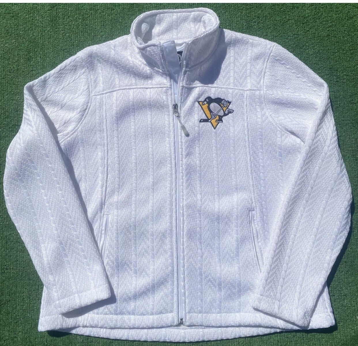 NHL NHL Pittsburg Penguins Glll Sports Carl Banks Knit Jacket XL Size XL / US 12-14 / IT 48-50 - 1 Thumbnail