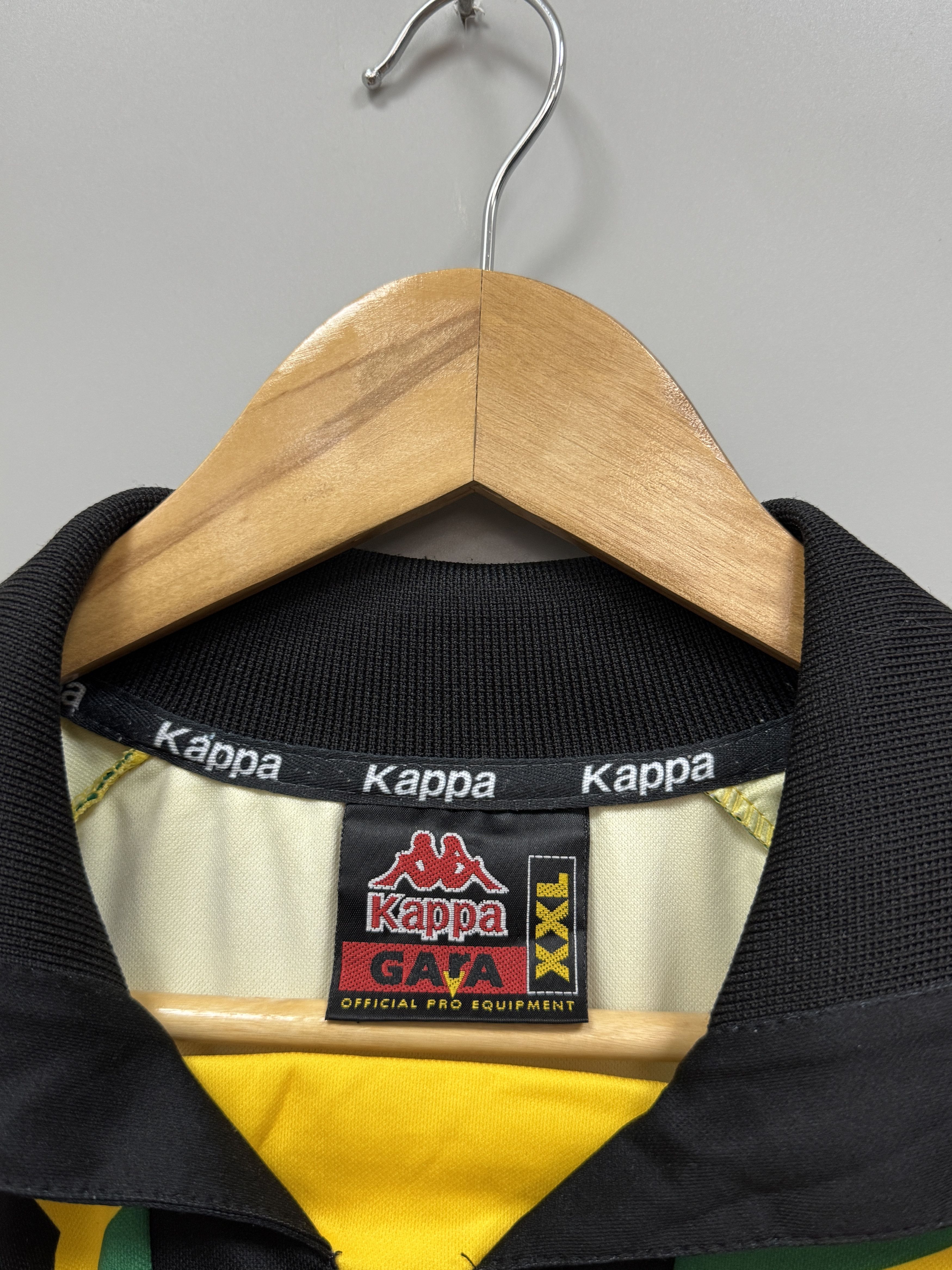 Kappa 1998 Jamaica PETER 4 World Cup Kappa Football Soccer Kit Size US XXL / EU 58 / 5 - 7 Thumbnail