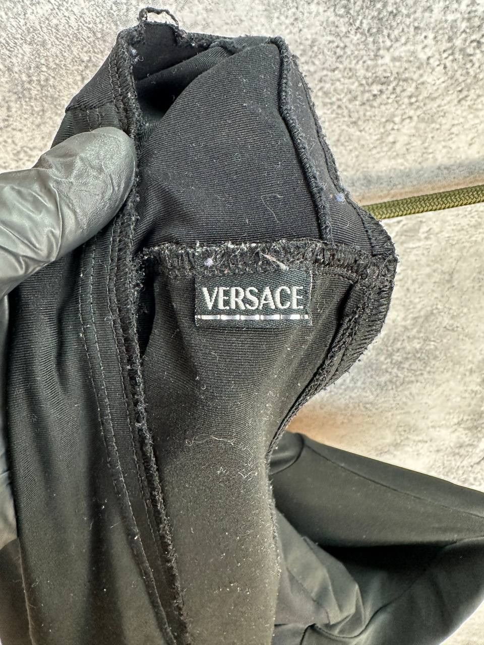 Versace Versace Sport Vintage Turtleneck Top with Rhinestone Medusa Size S / US 4 / IT 40 - 14 Thumbnail