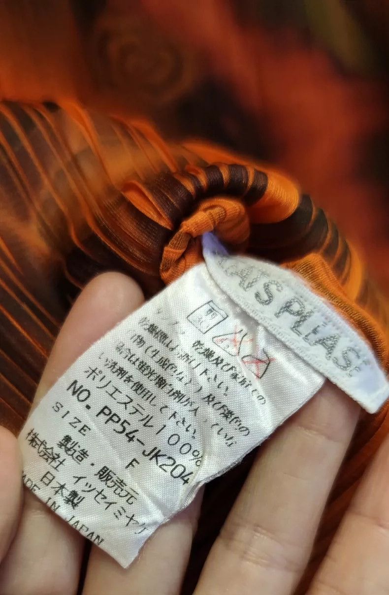 Issey Miyake Issey Miyake size:F An orange vintage wide-shouldered, rig Size M / US 6-8 / IT 42-44 - 3 Thumbnail